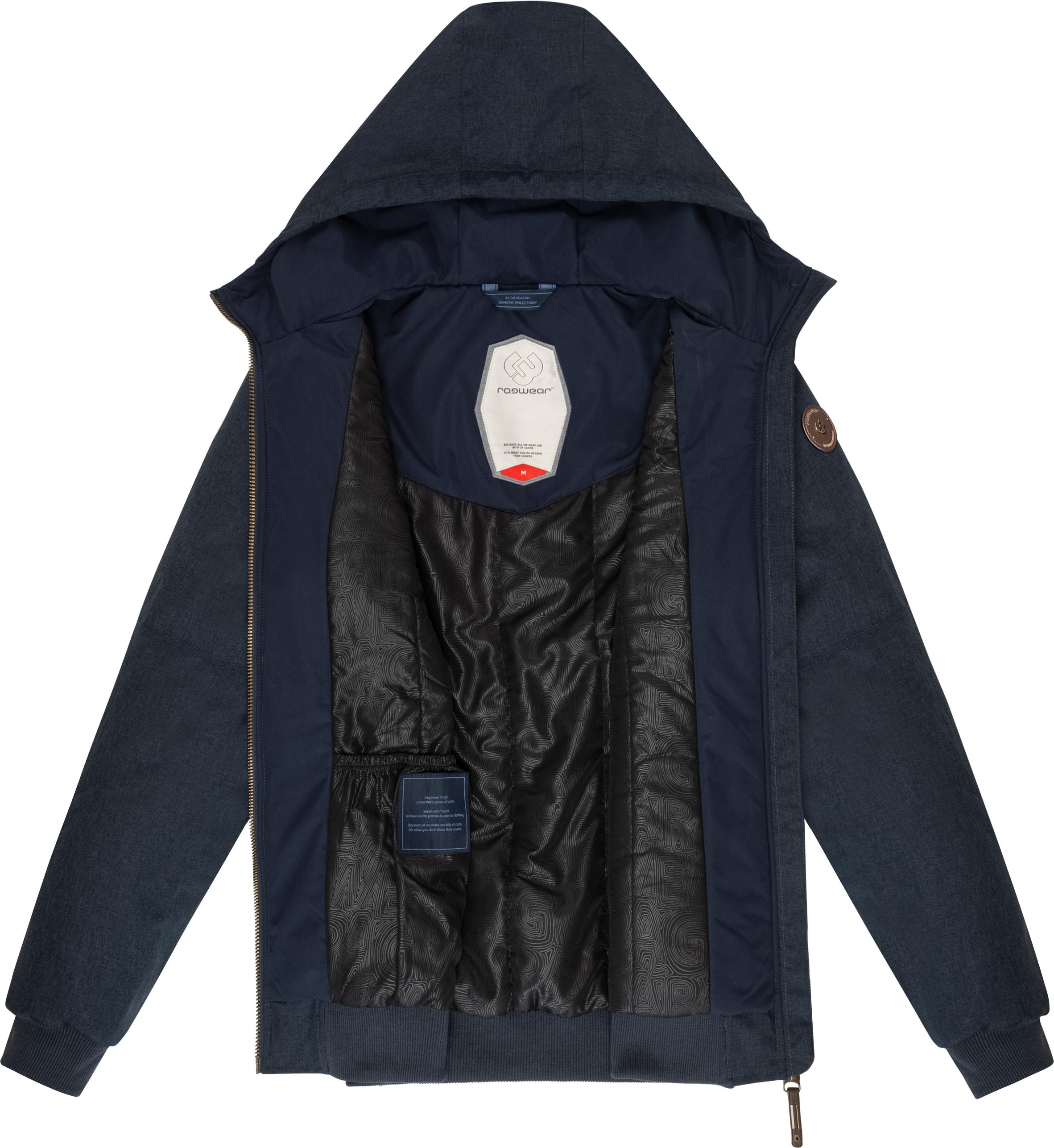 Ragwear Winterjacke »Stewie«, mit Kapuze, wasserdichte Herren Outdoorjacke mit großer Kapuze
