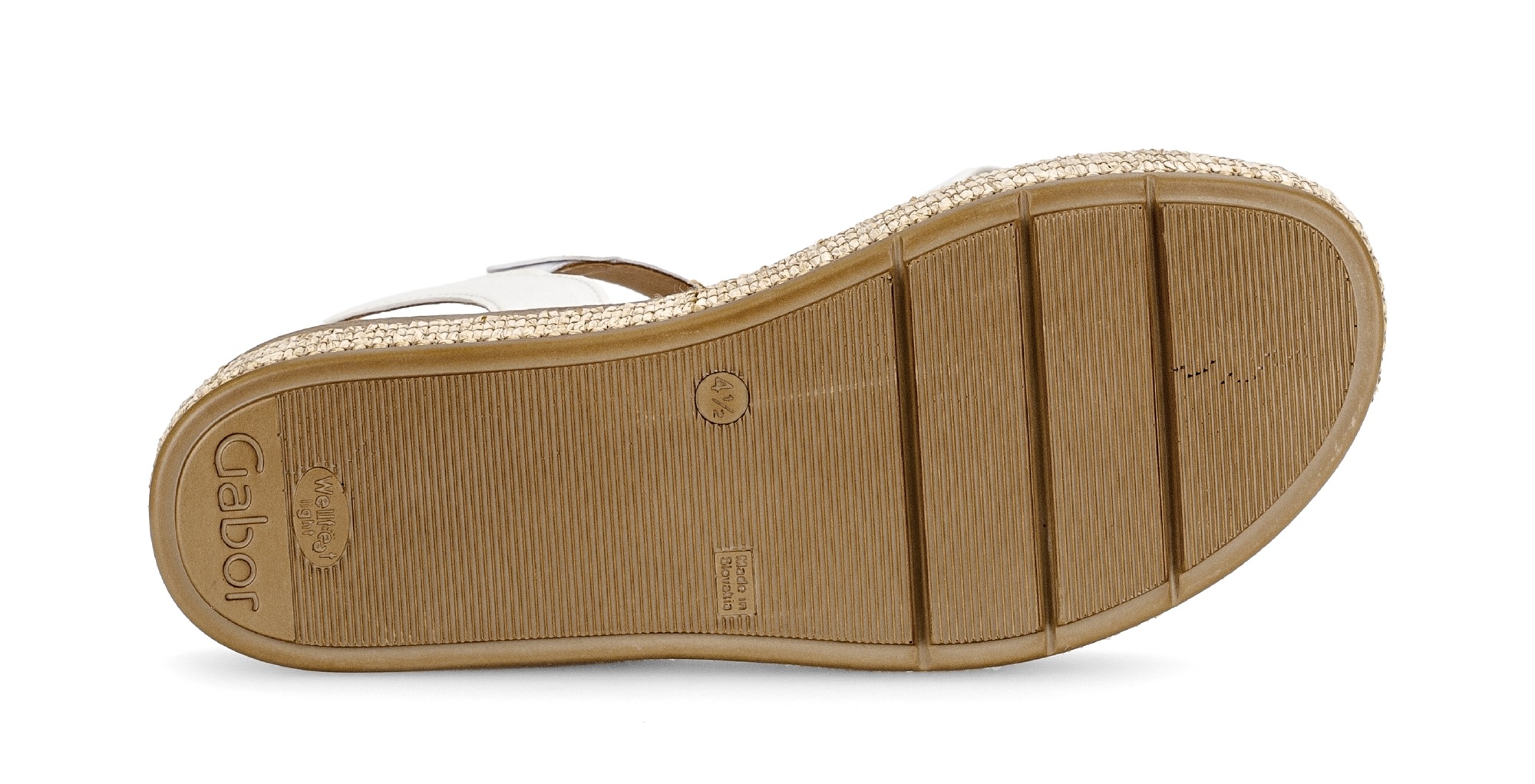 Gabor Sandalette  , Plateau, Sommerschuh, mit hochem Tragekomfort