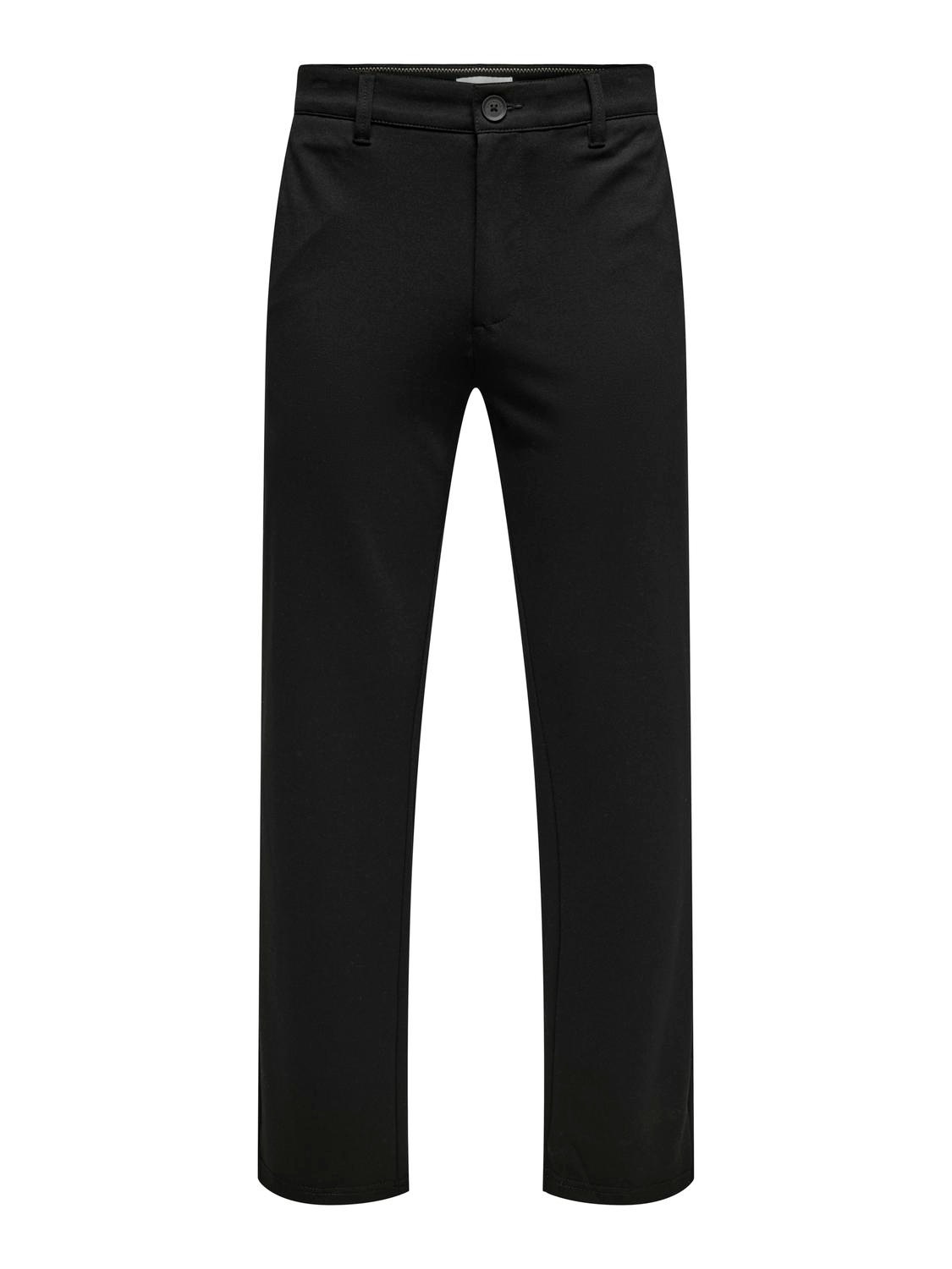 ONLY & SONS ONSMARK REGULAR 0209 Hose Schwarz 34 3