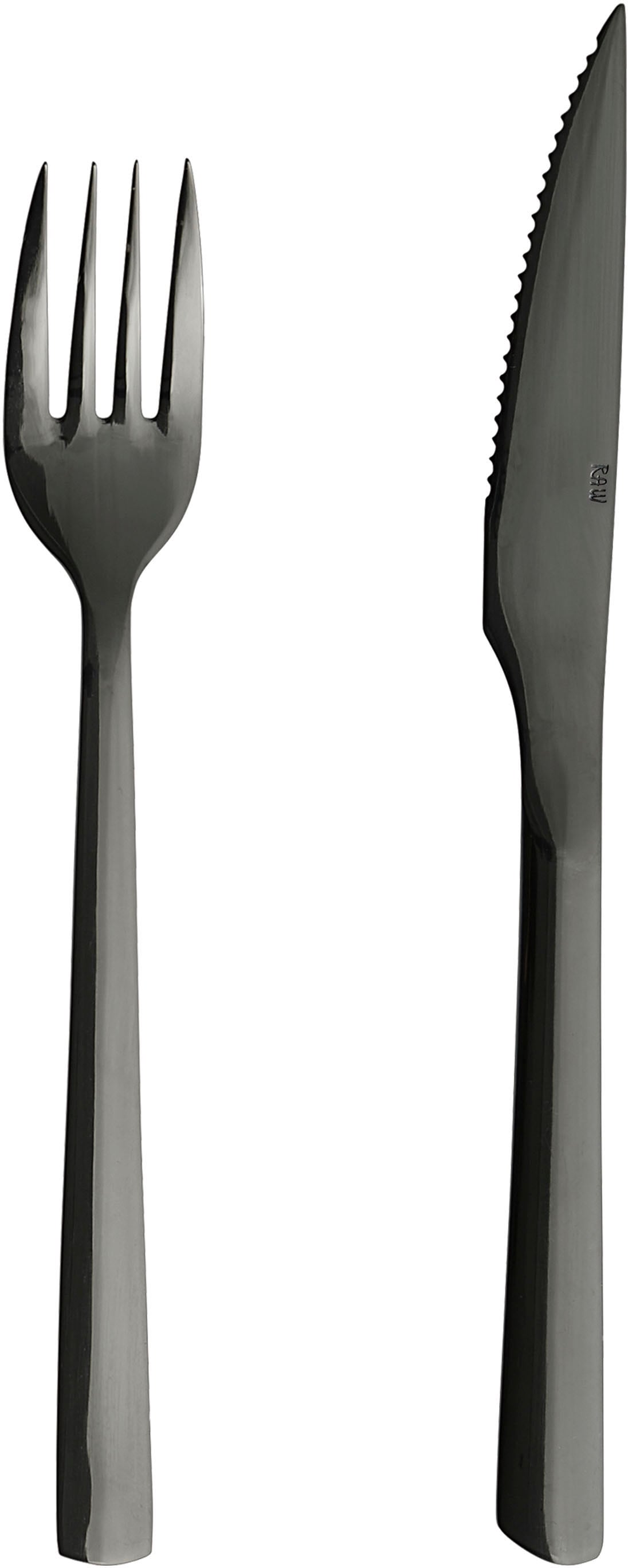 aida RAW Steakbesteck "RAW" PVD-beschichtete Oberfläche günstig online kaufen