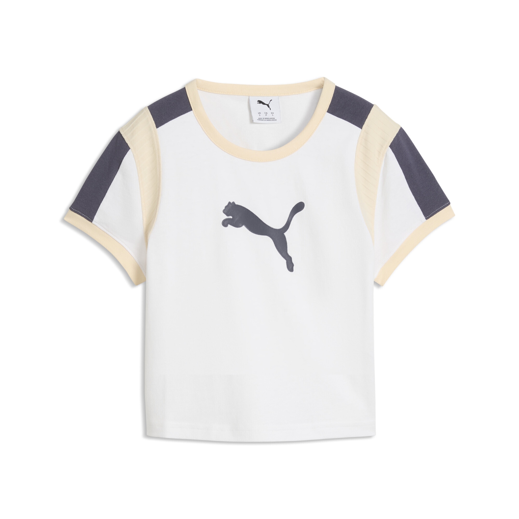 PUMA "Graphic Slim Ringer-Shirt Damen"