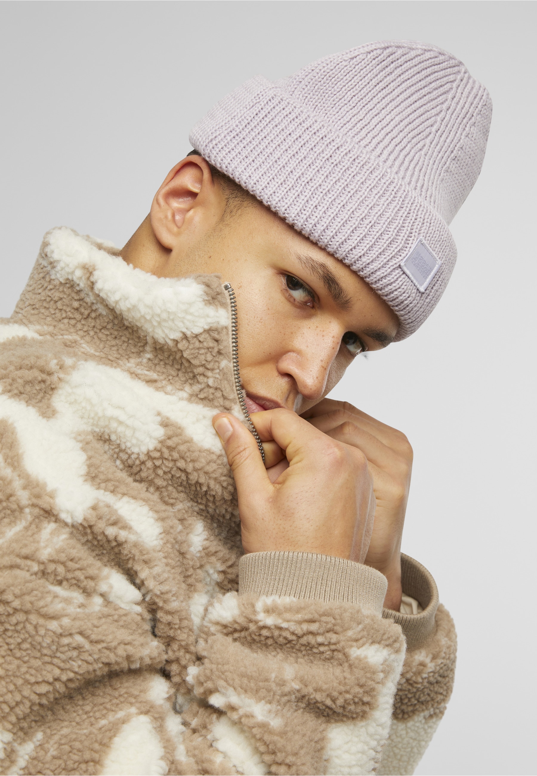 URBAN CLASSICS Beanie »Urban Classics Unisex Knitted Wool Beanie« 1 Stk.