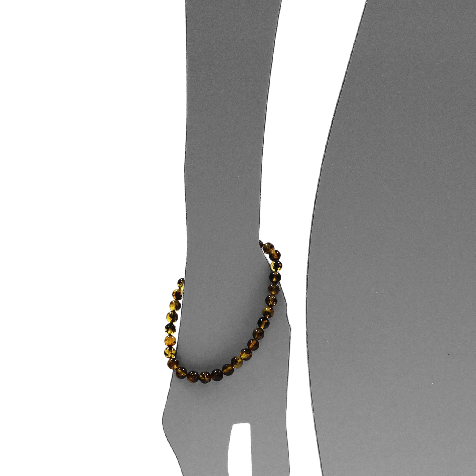OSTSEE-SCHMUCK Armband »- Kugel 6 mm - Bernstein -,«