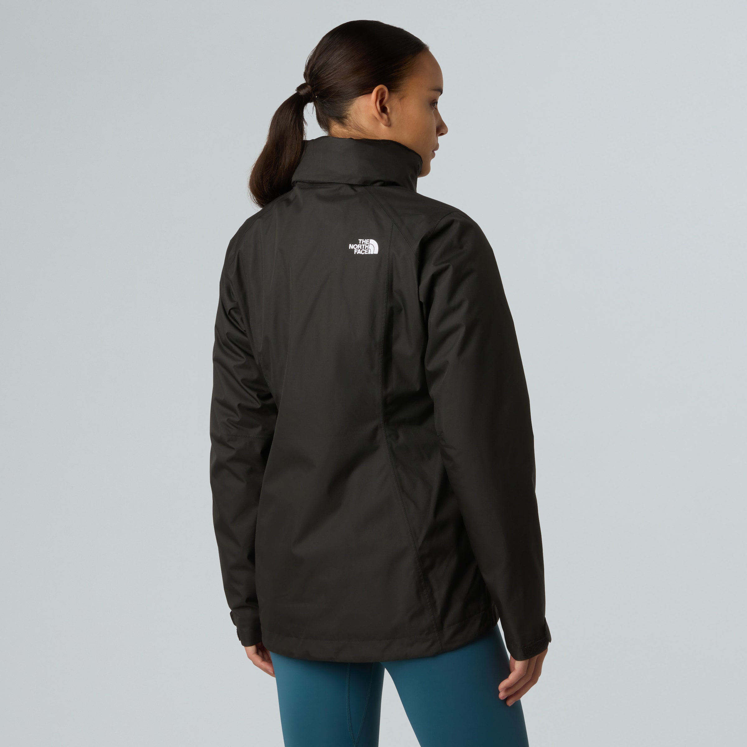 The North Face 3-in-1-Funktionsjacke »W EVOLVE II TRICLIMATE JACKET - EU«, (1 St.), 3-in-1, wasserdicht, atmungsaktiv – Übergangsjacke