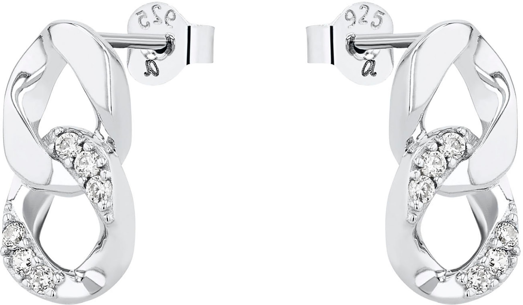 Amor Paar Ohrstecker »2039102« mit Zirkonia (synth.)