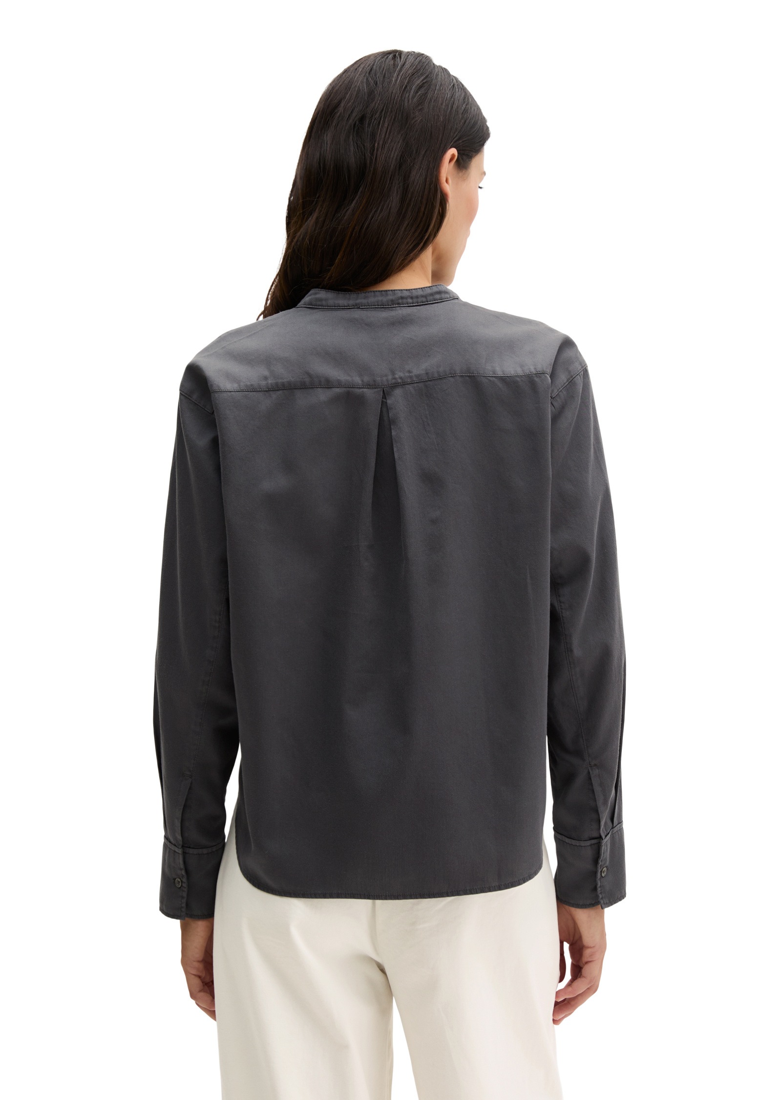 Thumbnail - Marc OPolo Langarmbluse "aus Baumwoll-Satin"