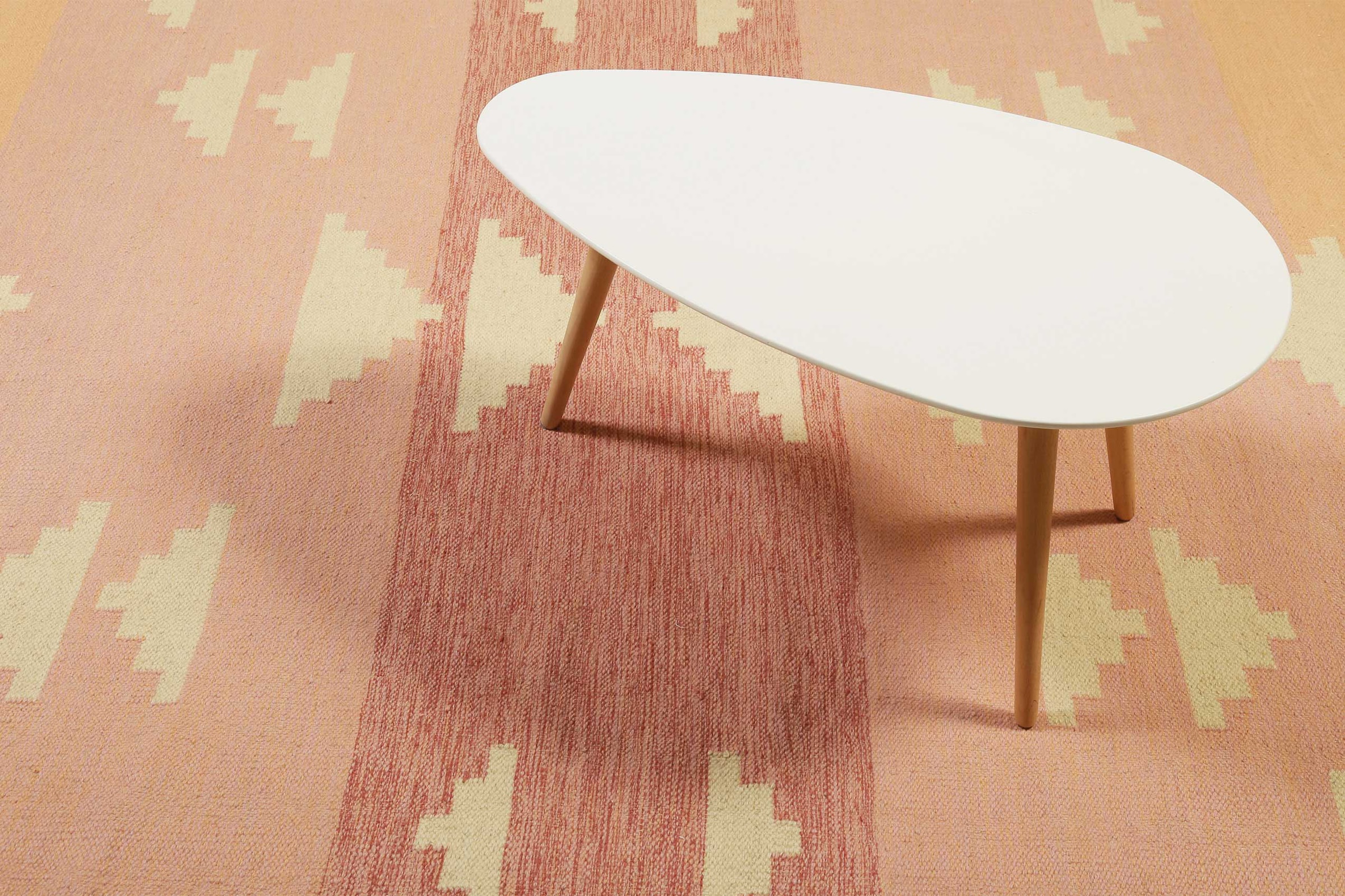 Green Looop Teppich »Soleil GL-82106«, rechteckig, 5 mm Höhe, handgewebter Naturfaserteppich aus 80% Wolle 20% Baumwolle, Fransen