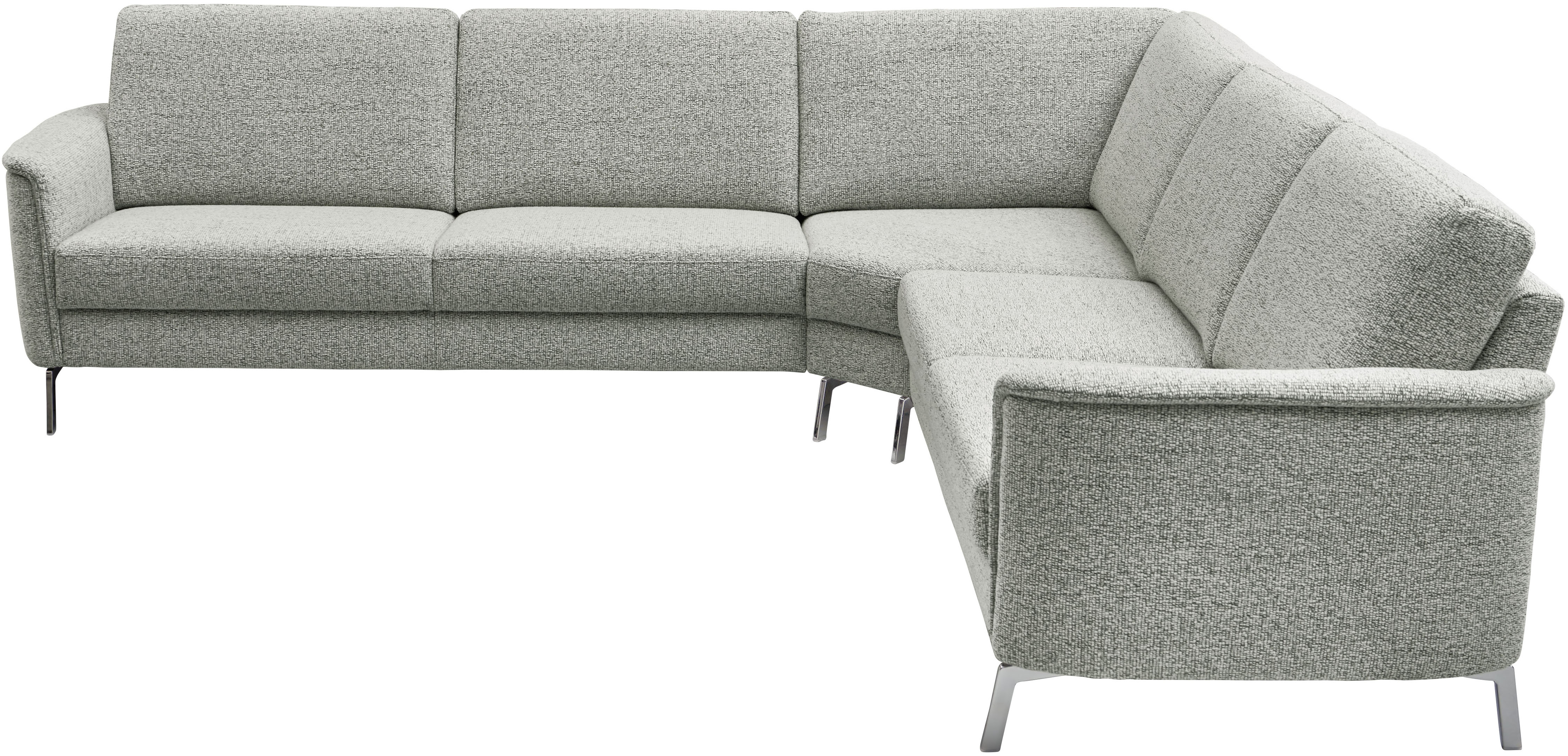 Home affaire Ecksofa "Solvaro, optional motorischer Sitzvorzug, Breite 283 cm" Saugroboter-tauglich, hochwertige Details & sorgfältige Verarbeitung