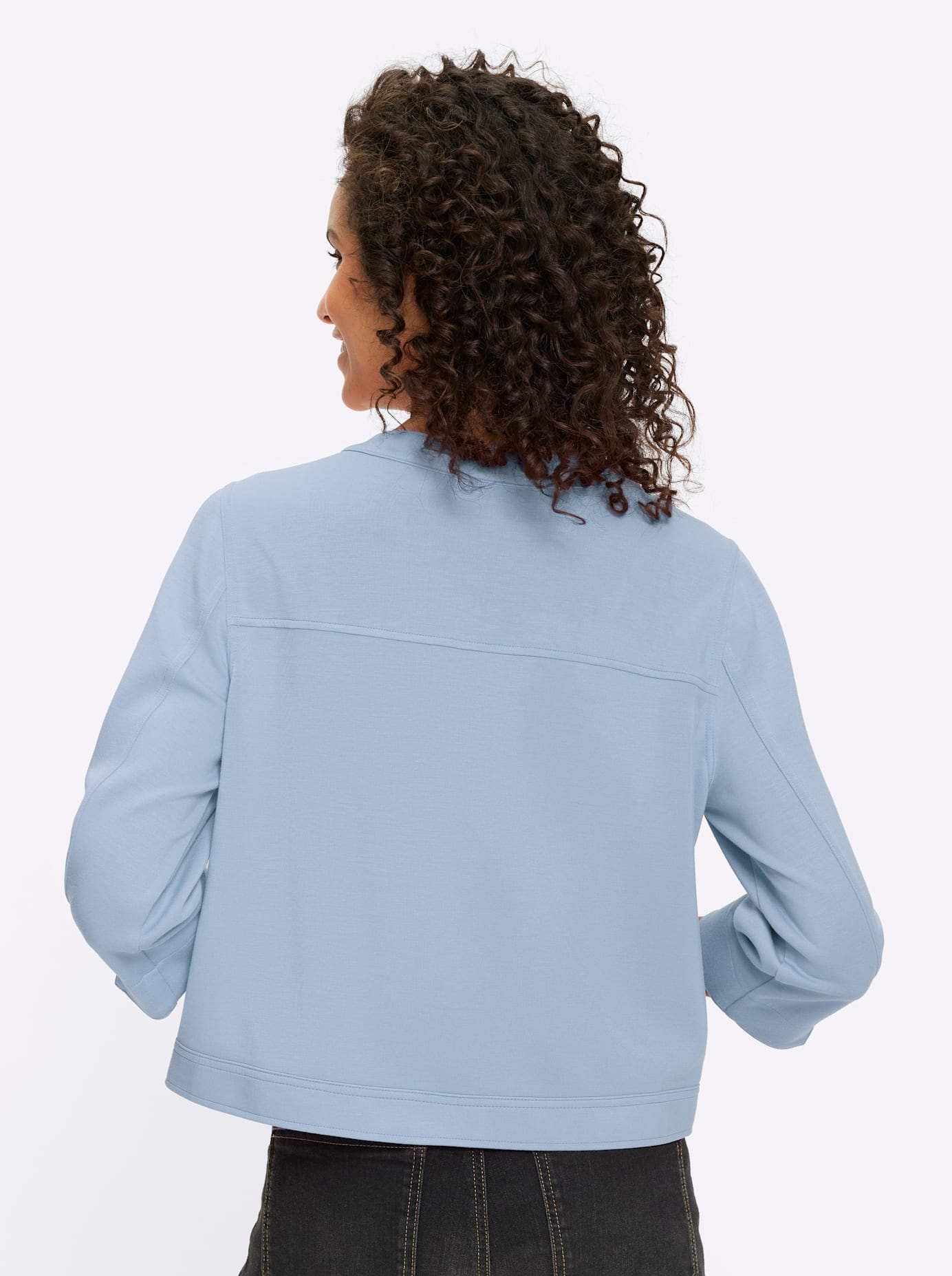 HEINE Shirtjacke Shirt Jacket Ice Blue 46 4