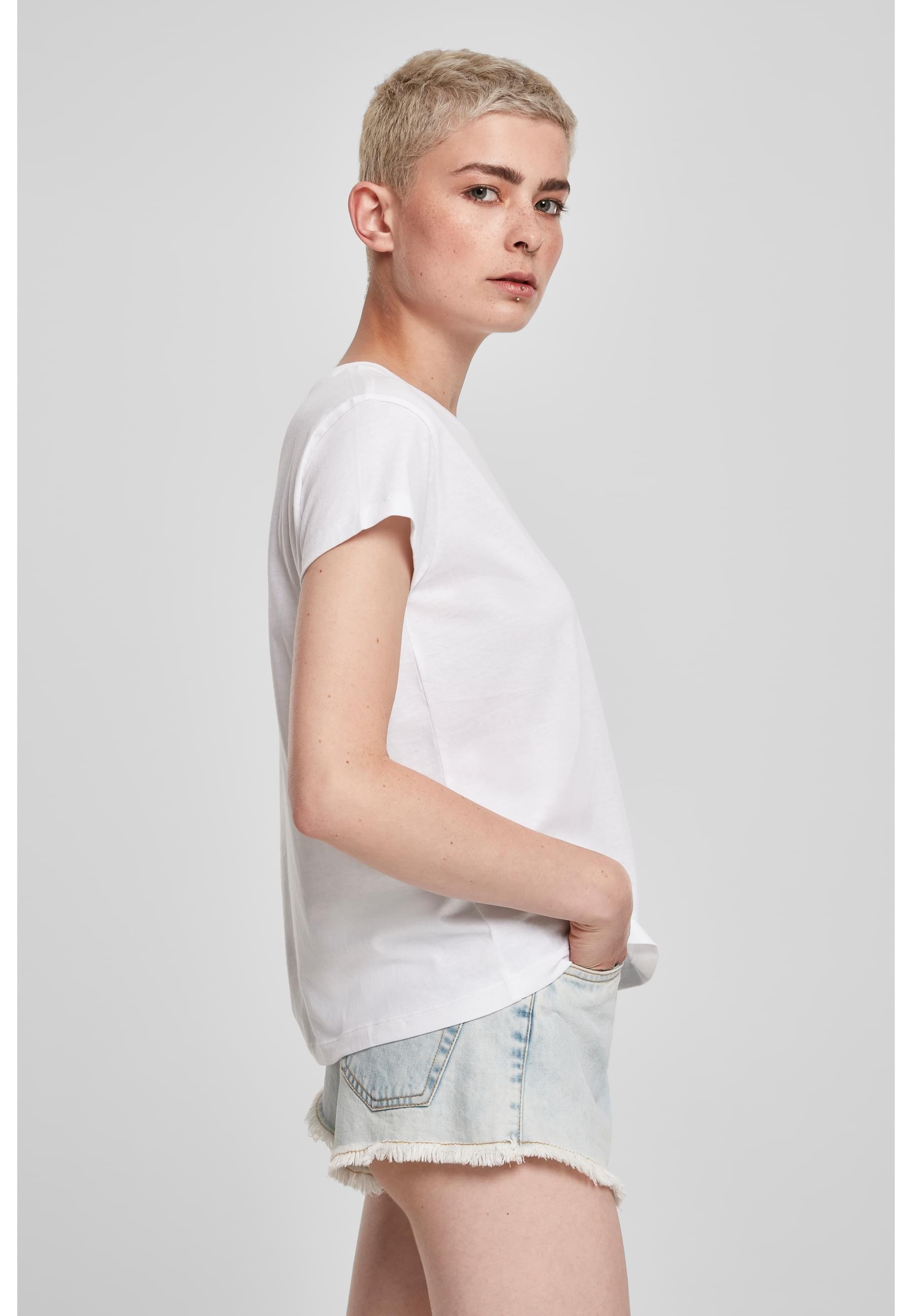 URBAN CLASSICS T-Shirt »Urban Classics Damen Ladies Basic Box Tee«, (1 tlg.)