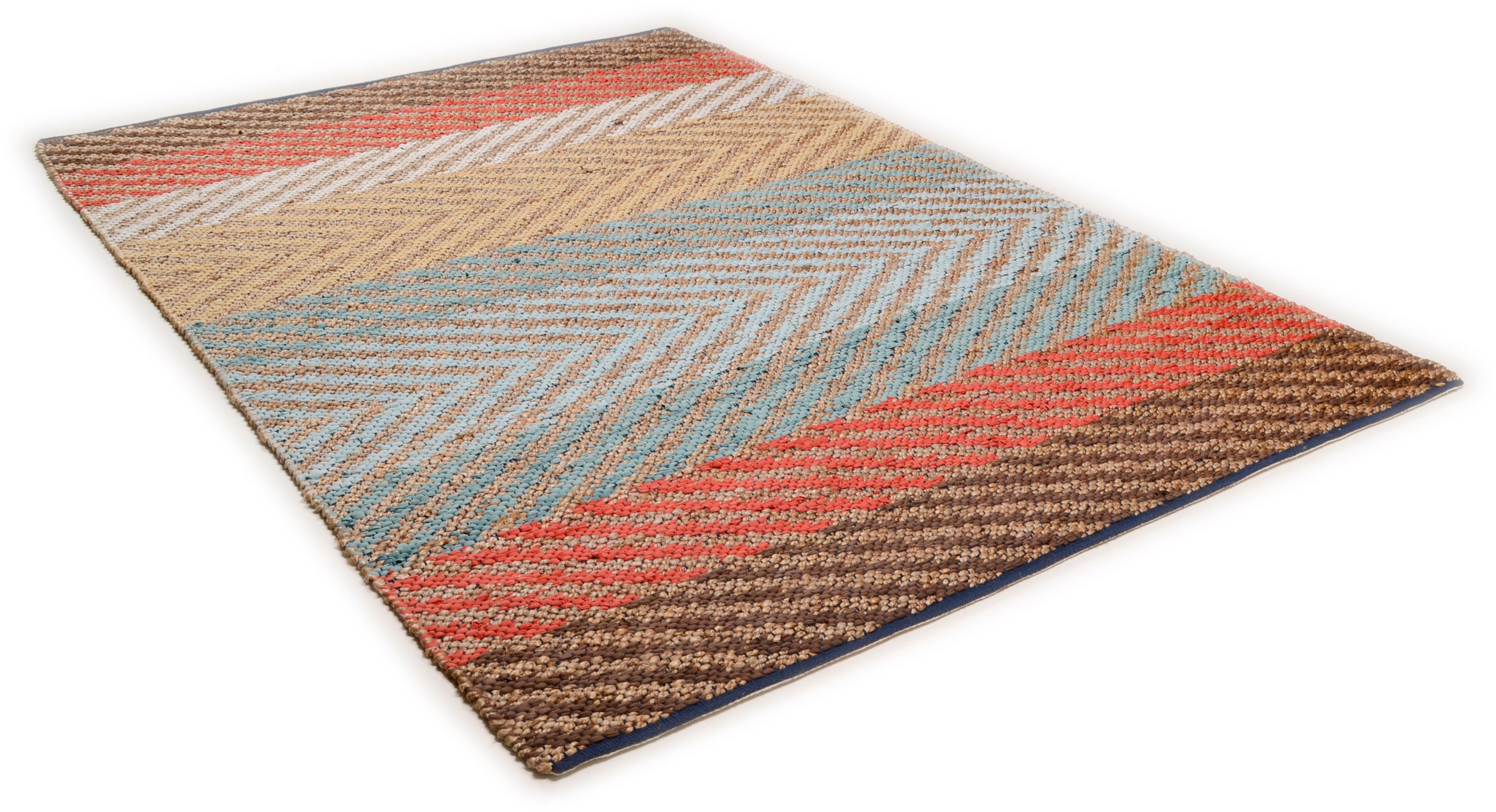 TOM TAILOR HOME Teppich "Pastel Stripe" rechteckig 7 mm Höhe Flachgewebe, h günstig online kaufen