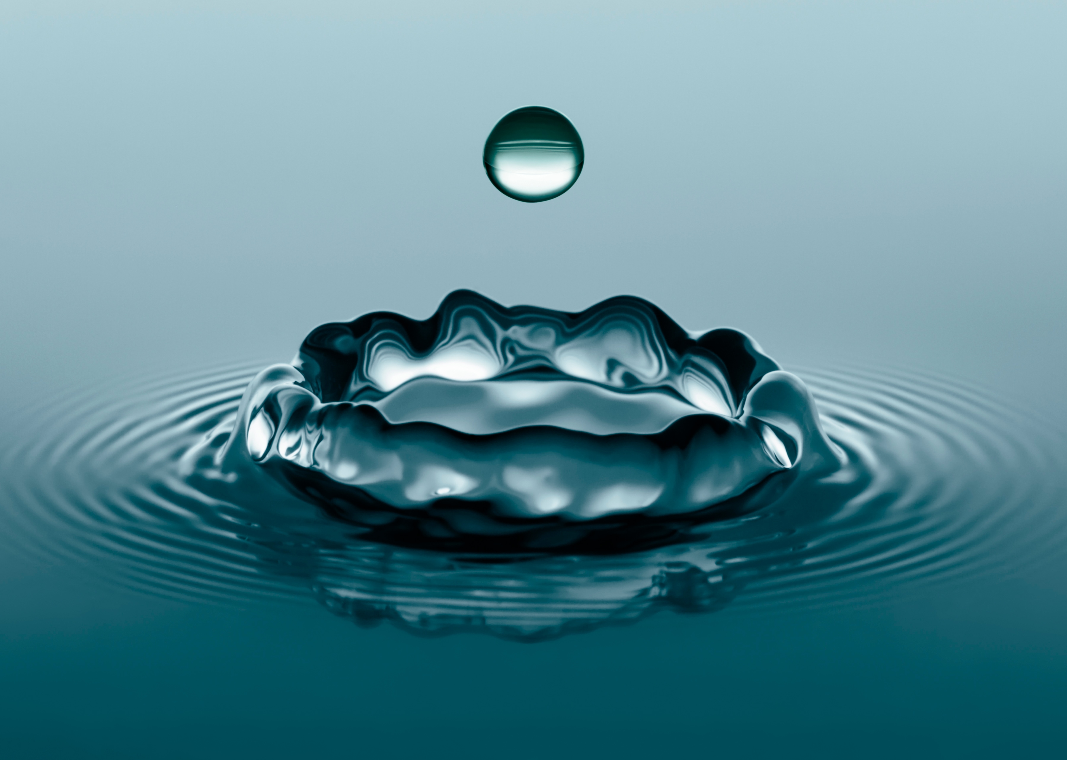 Papermoon Fototapete "Water Droplets" glatt