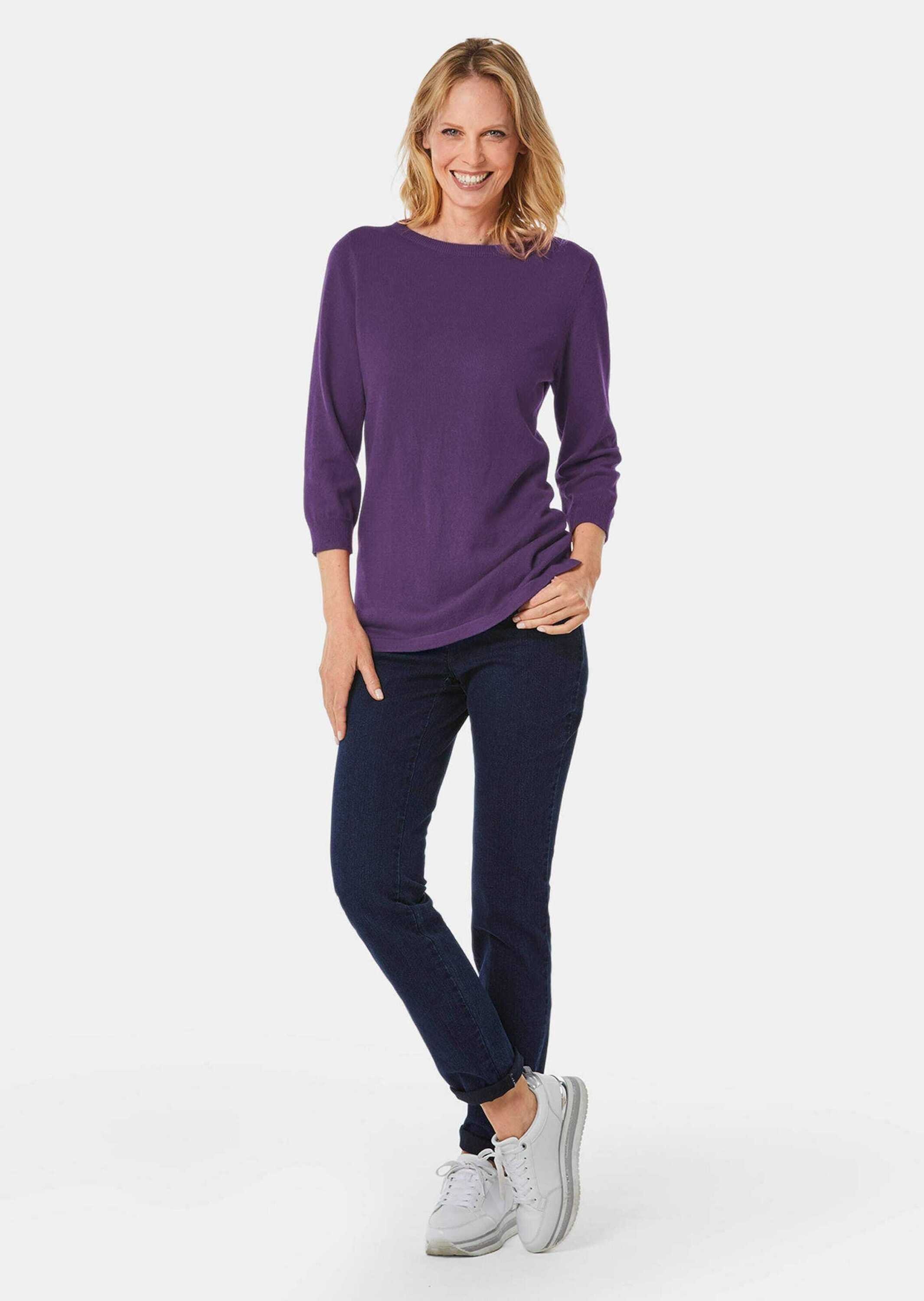 GOLDNER Strickpullover »Pullover aus hochwertigem Garn«