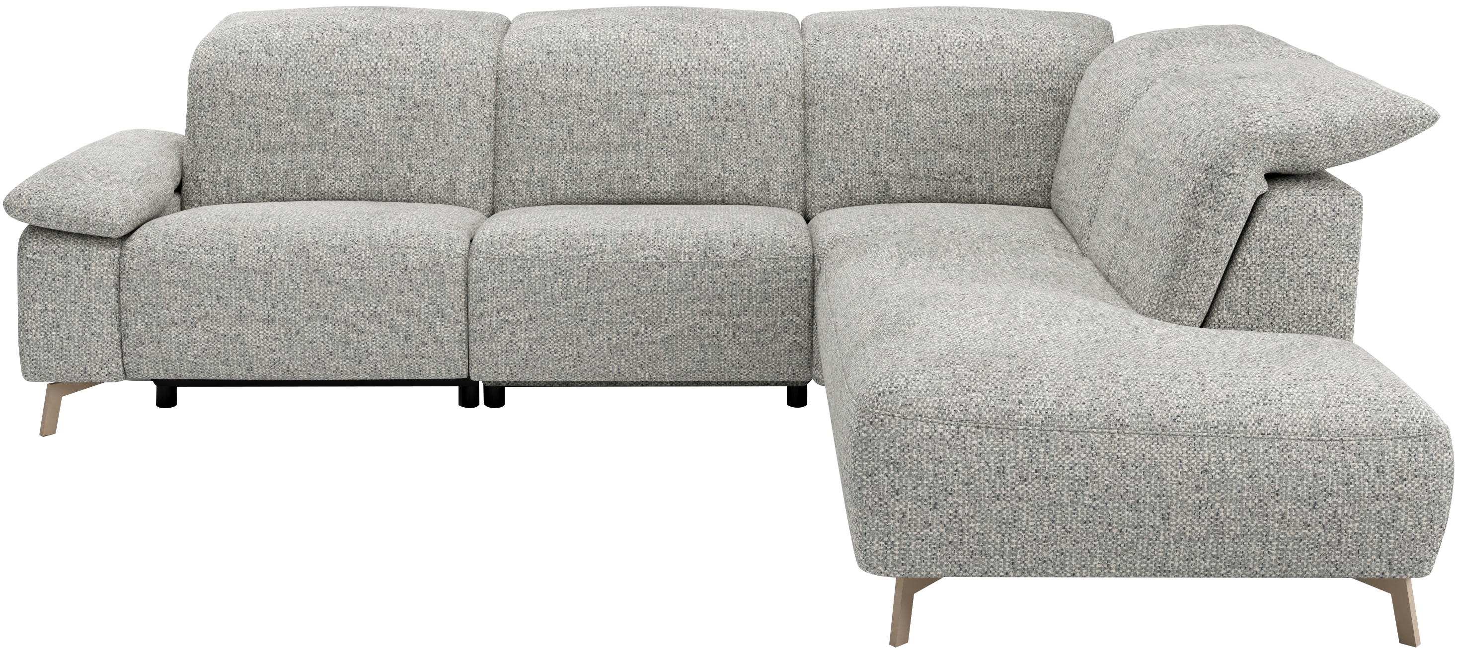 Musterring Ecksofa "MR 370, intelligenter Komfort im modernen Design" Optionale Relaxfunktion, flexible Kopfteile & klappbare Armlehnen