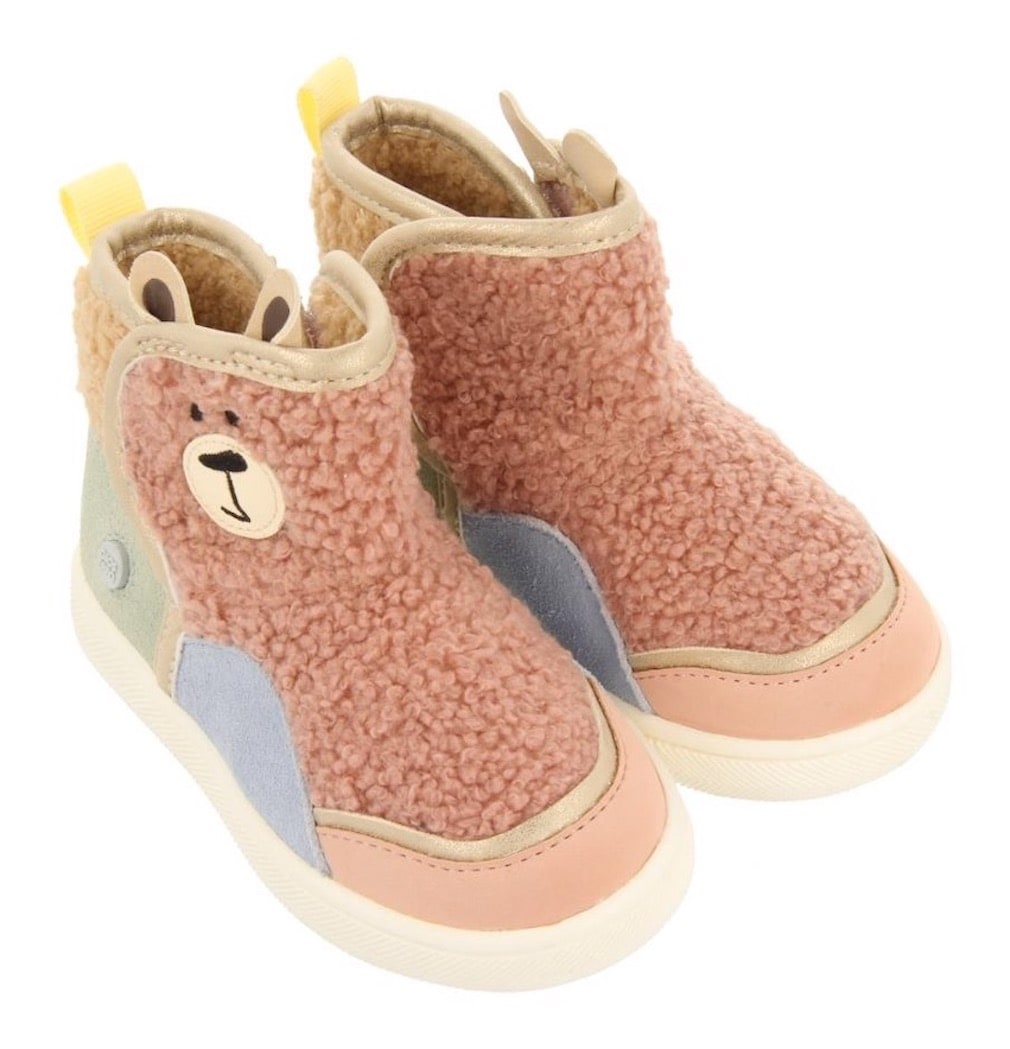 Gioseppo Winterboots »MANDOK«, Klettstiefel, Babystiefel, Sneaker im Sherpa-Look