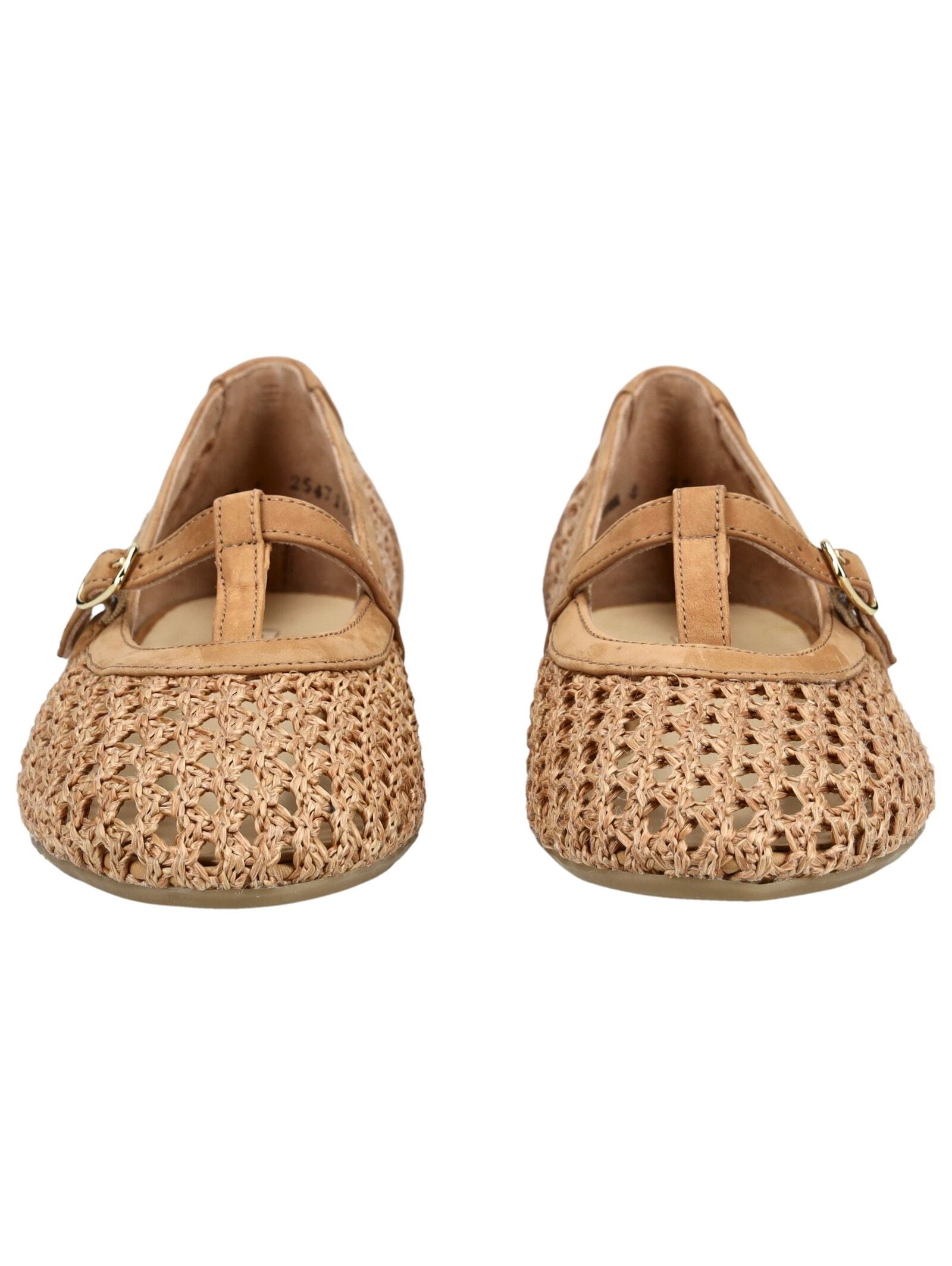 Paul Green Riemchenballerina »Paul Green Ballerinas Nubukleder/Textil«