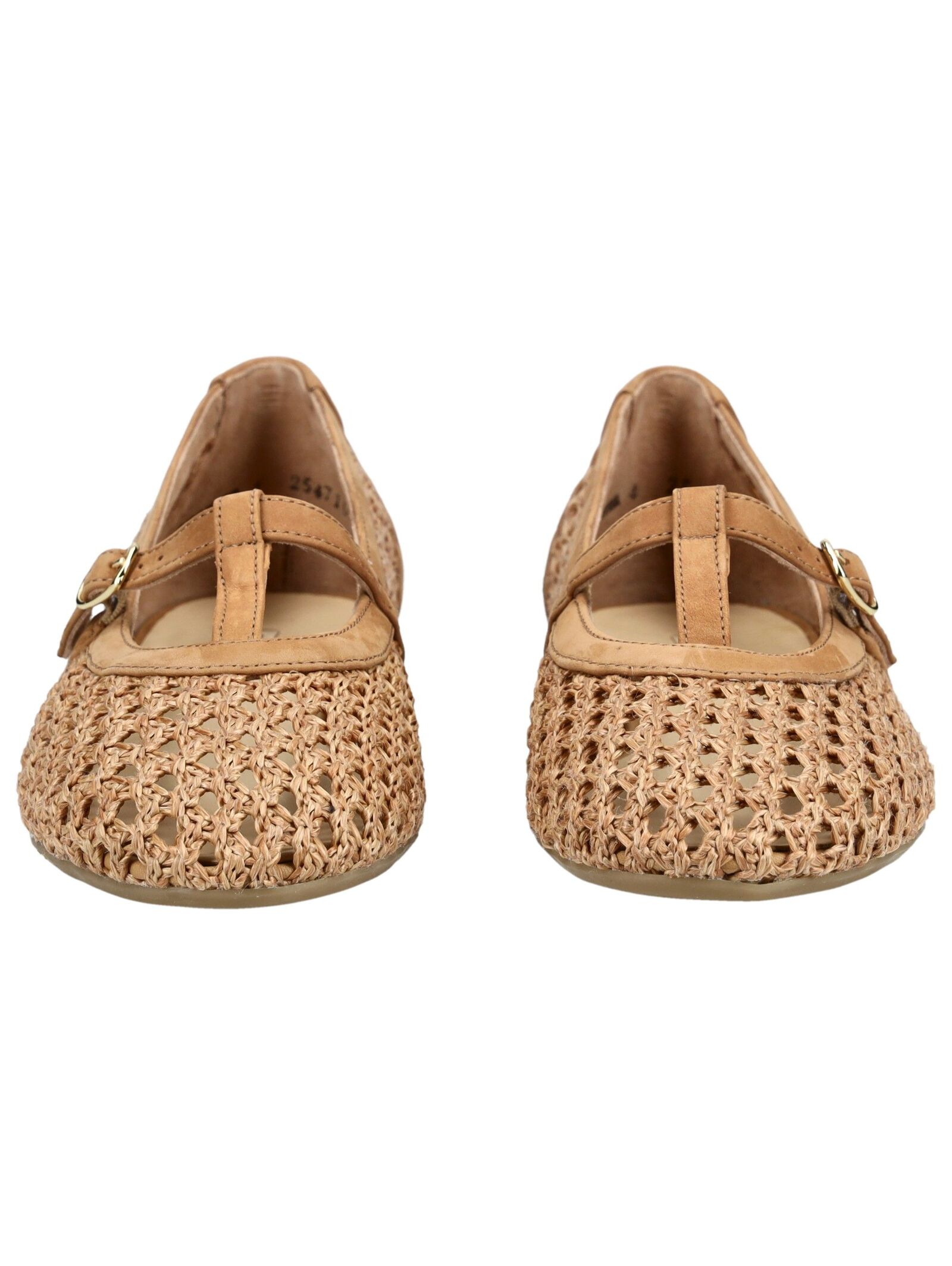 Thumbnail - Paul Green Riemchenballerina "Paul Green Ballerinas Nubukleder/Textil"