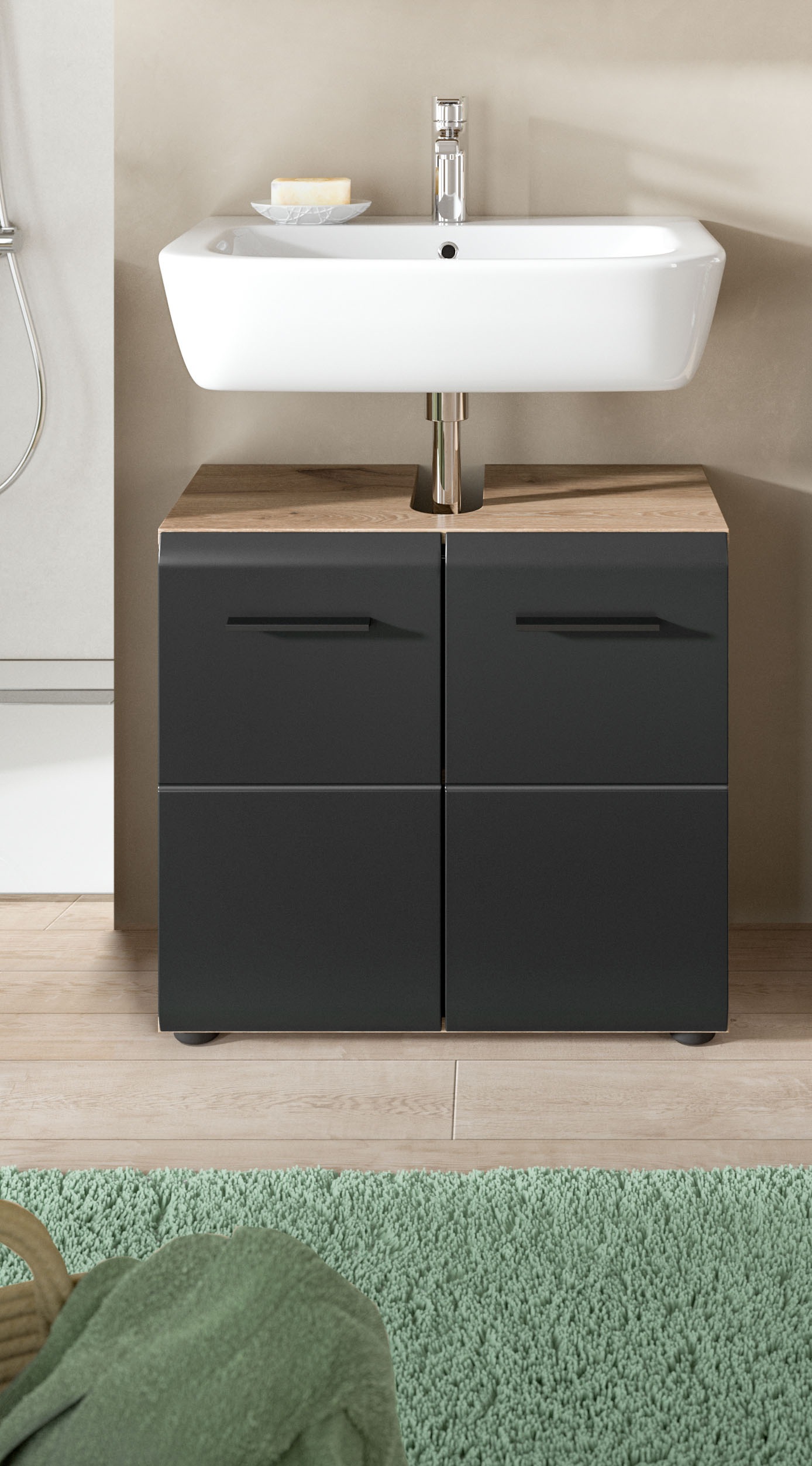 INOSIGN Waschbeckenunterschrank "FLORENZ, TOPSELLER, Breite 60cm, 1 Einlege günstig online kaufen