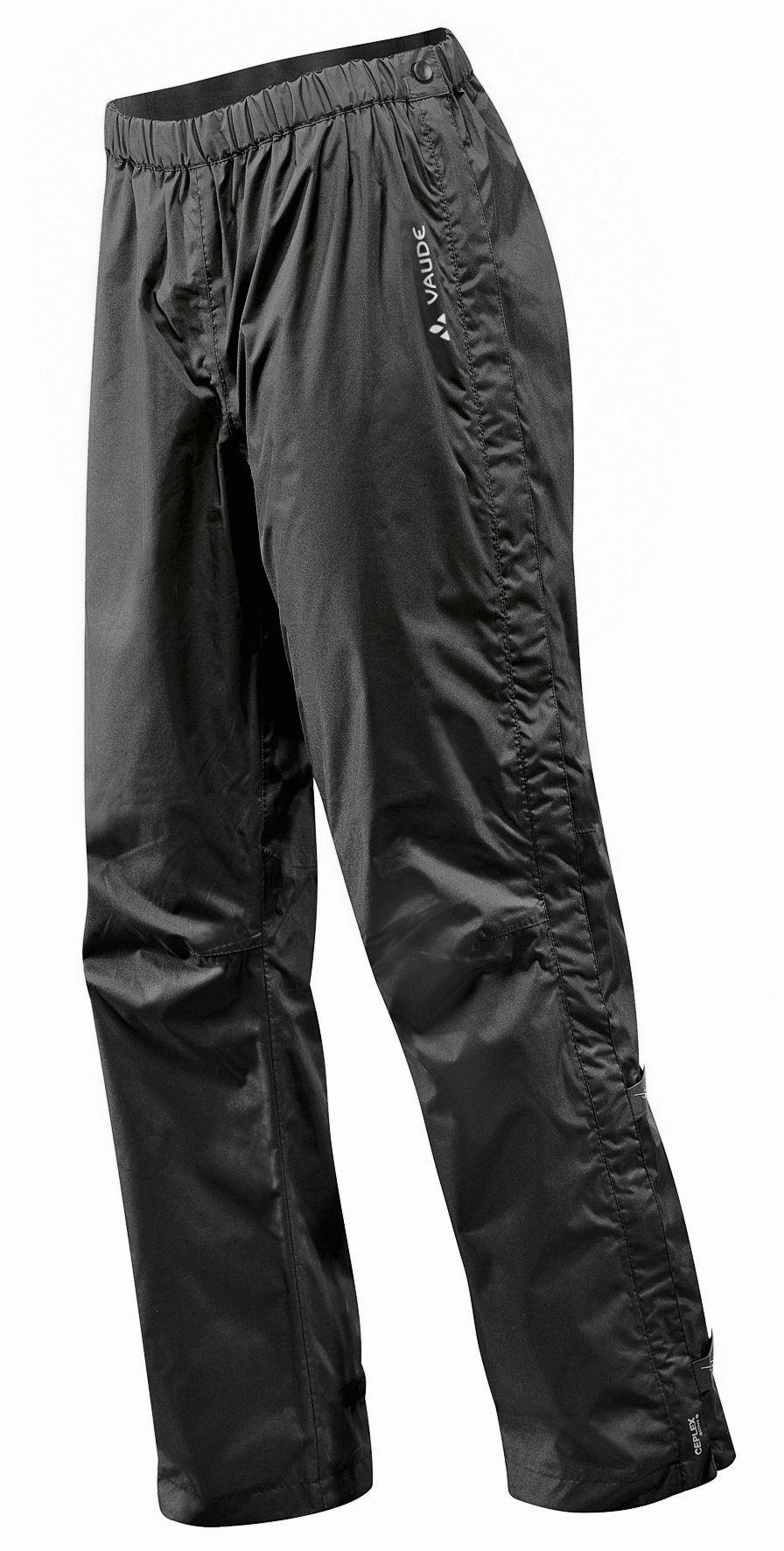 VAUDE Fahrradhose "WOMENS FLUID FULL-ZIP PANTS S/S" wasserabweisende Oberfl günstig online kaufen