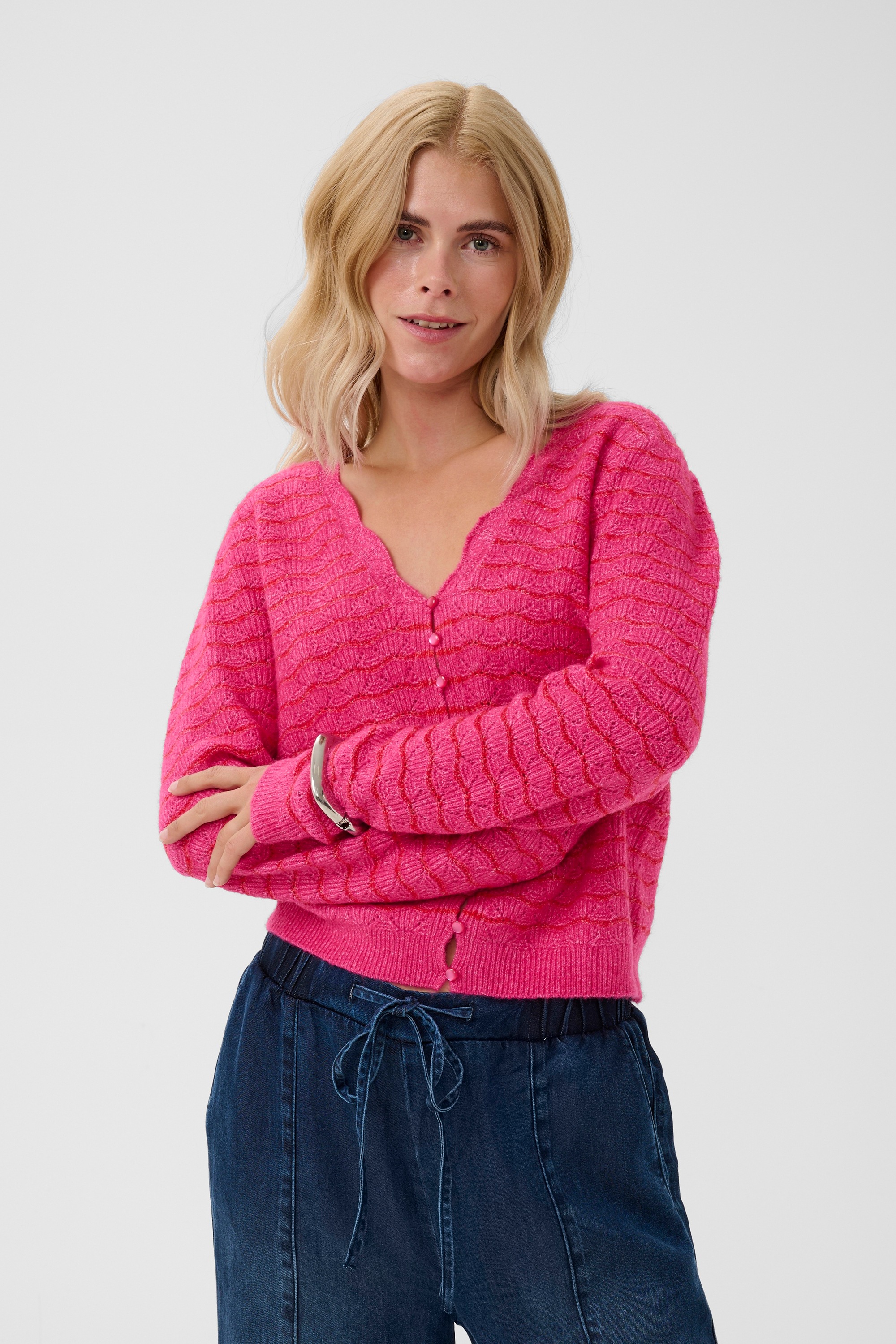Culture Strickjacke »Damen Strickjacke CUamera«