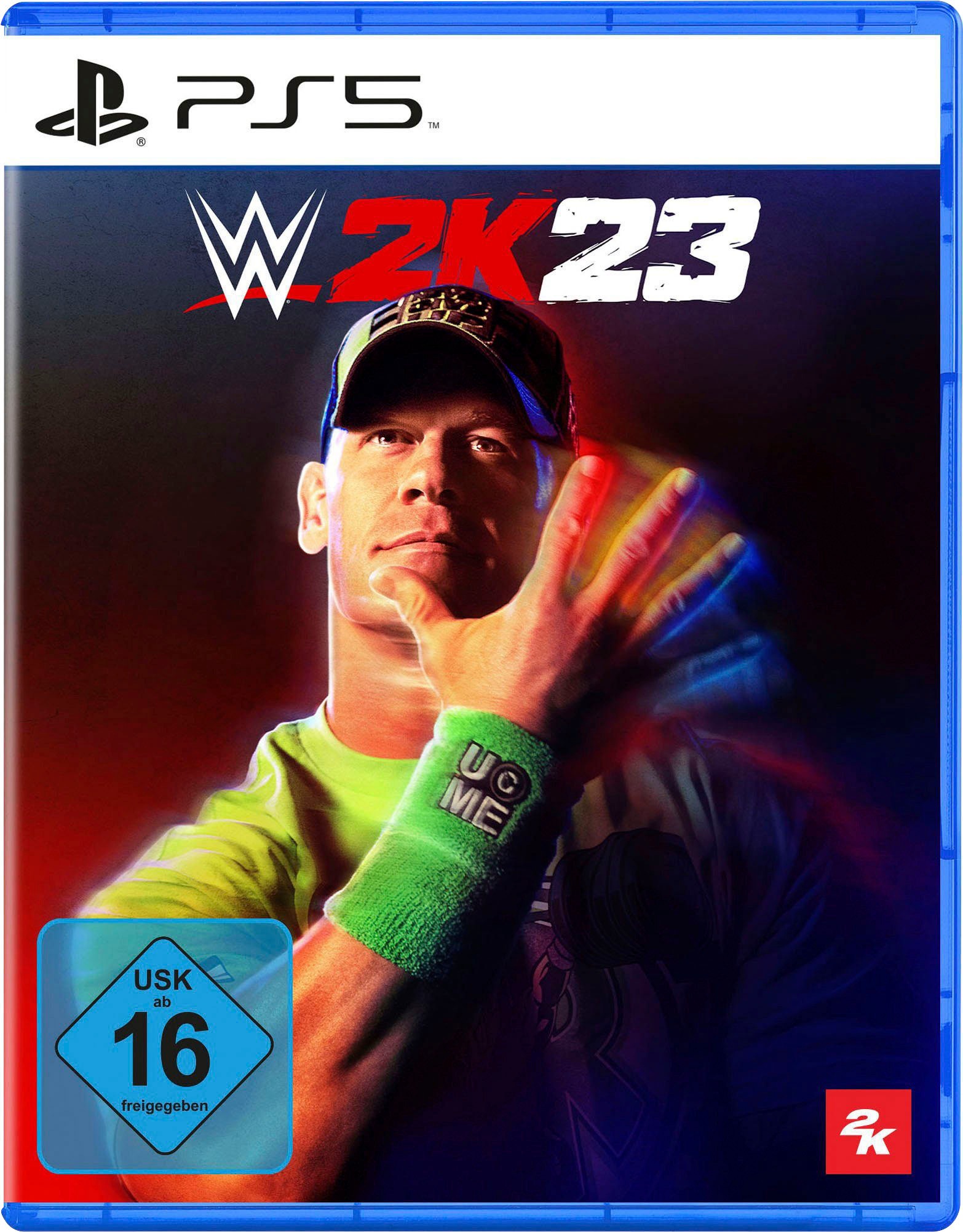 PlayStation 5 Konsolen-Set »Disk Edition + WWE 2K23«