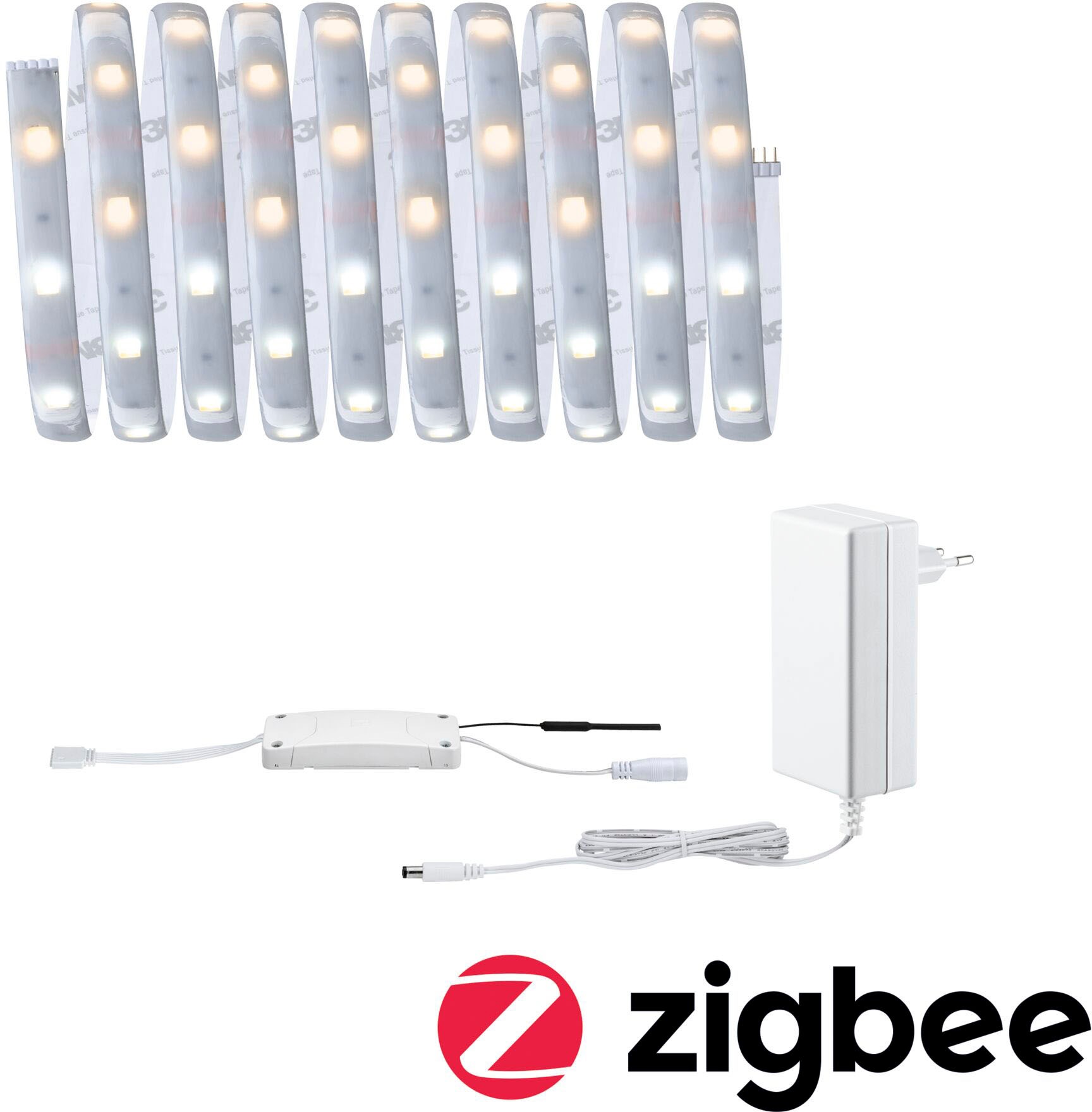 Paulmann LED-Streifen »MaxLED 250 Basisset Smart Home Zigbee IP44 12W 810  810lm«, 1 St.-flammig, 3m, Tunable White, beschichtet kaufen | BAUR