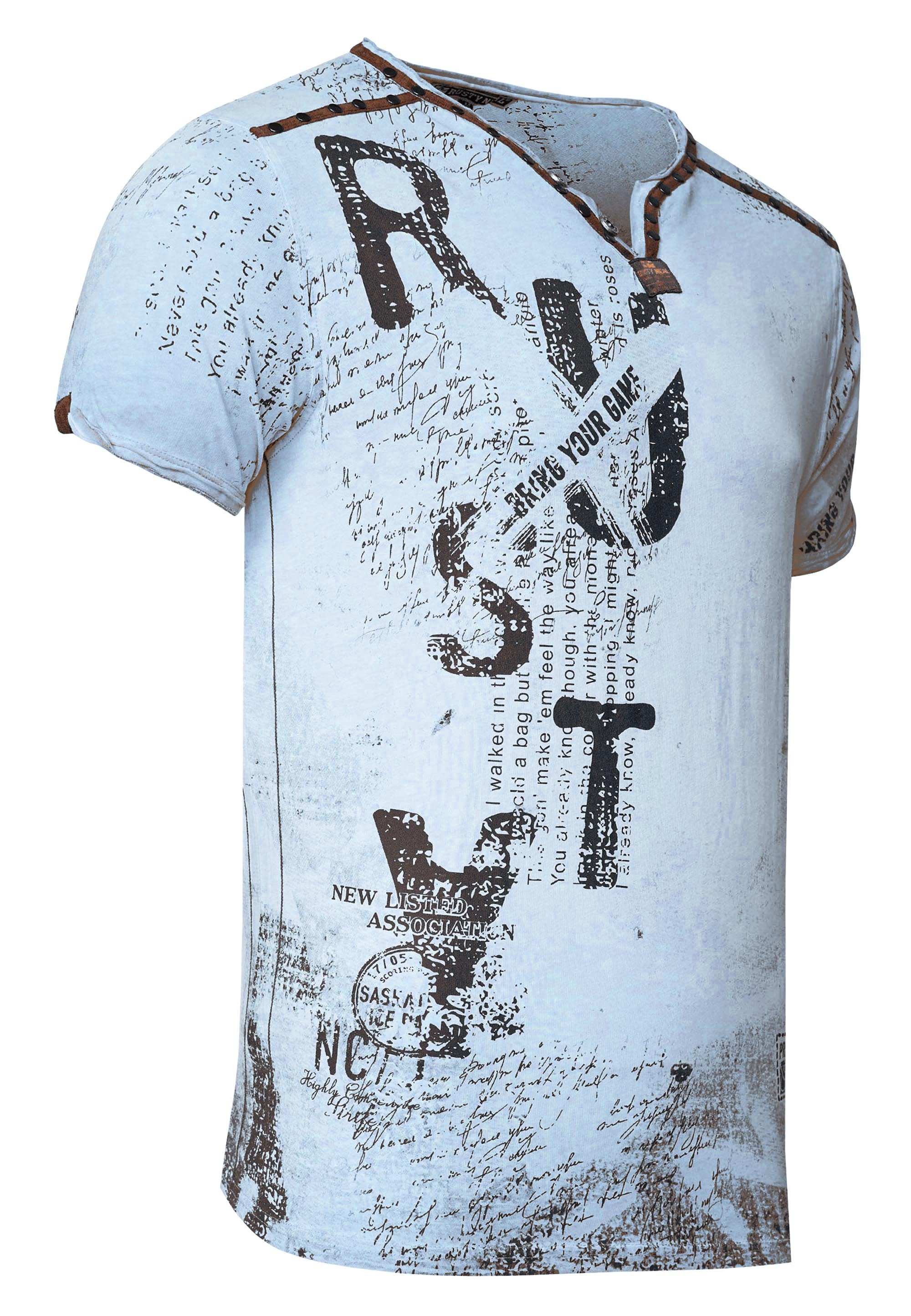 Rusty Neal T-Shirt, im Used-Look