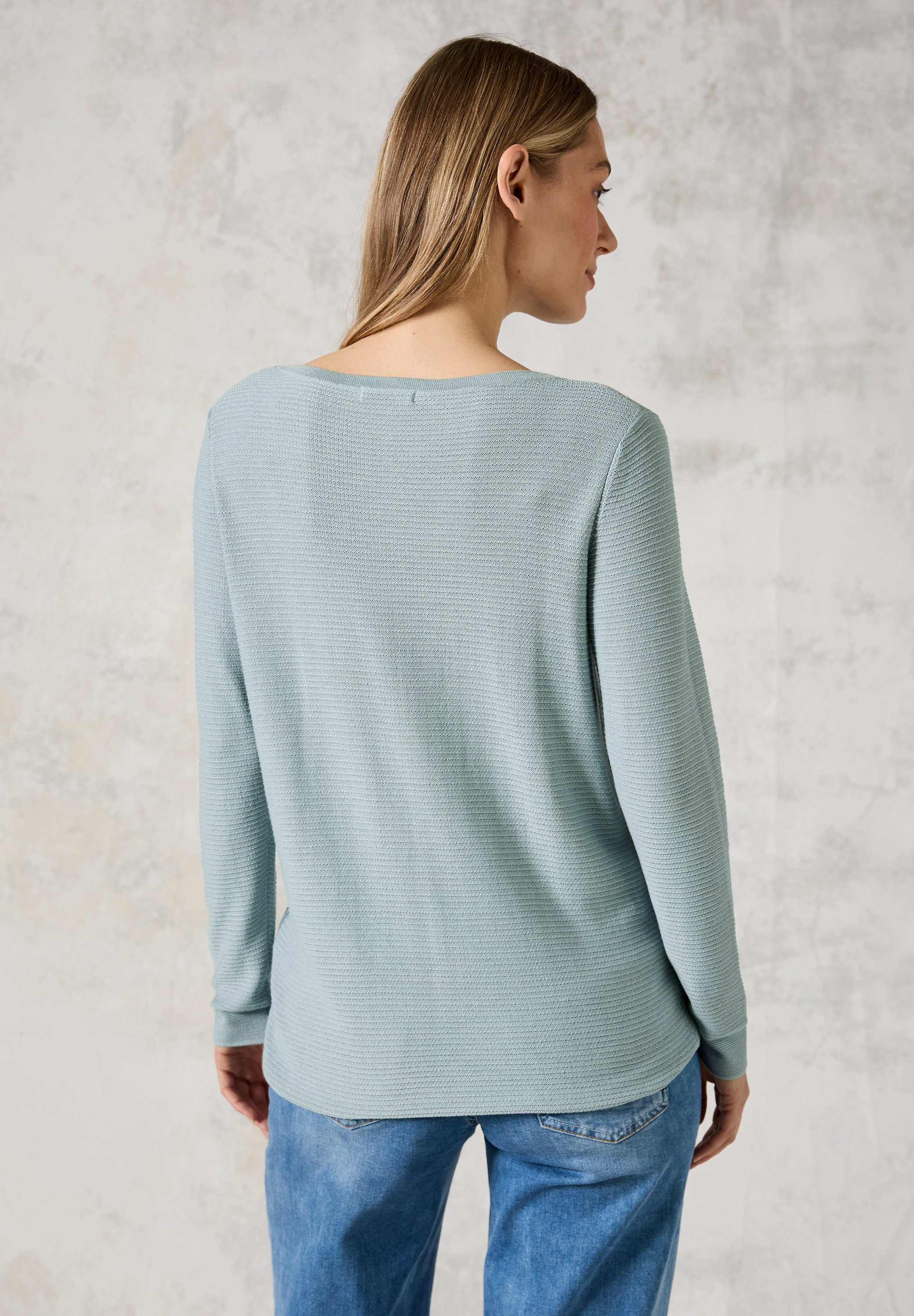 Cecil Strickpullover, mit Strick-Detail