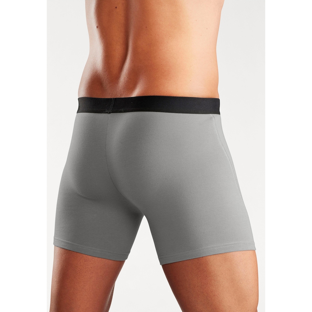 Bruno Banani Langer Boxer, (Packung, 4 St.)