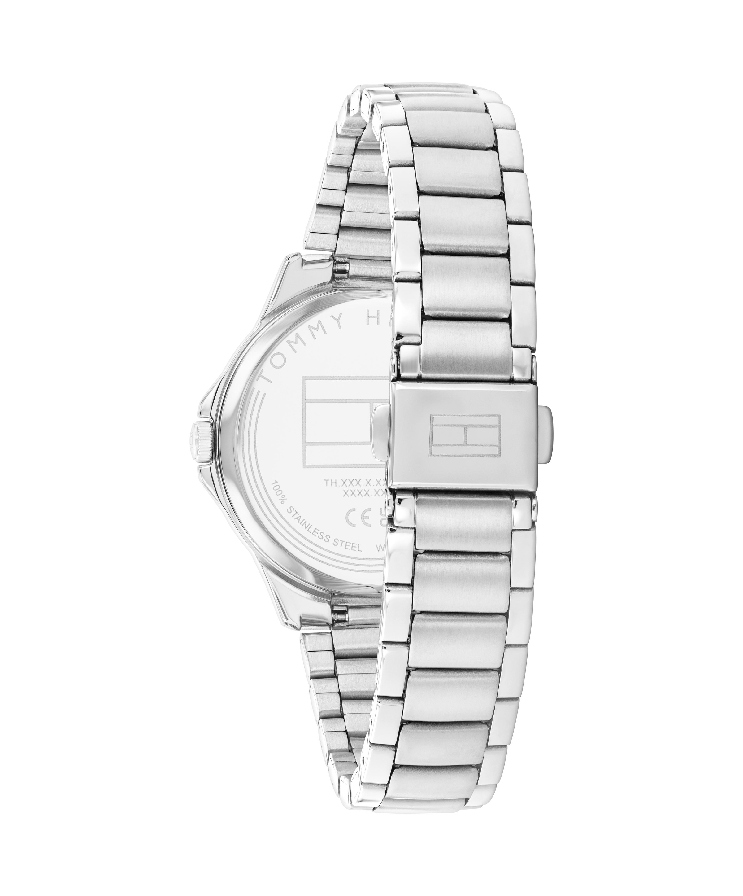 Tommy Hilfiger Quarzuhr »CHLOE« Armbanduhr, Damenuhr, Edelstahlarmband, analog