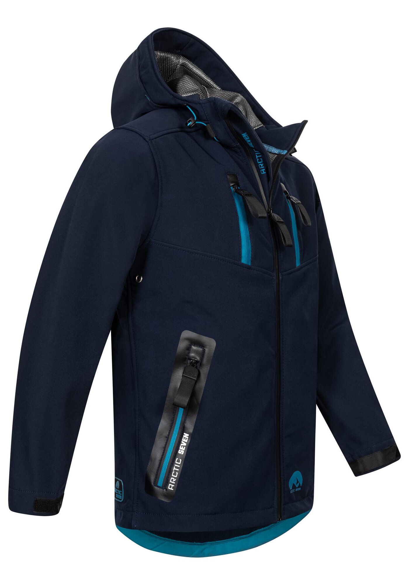 Arctic Seven Softshelljacke »ASLasaro«, mit Fleecestoff innen