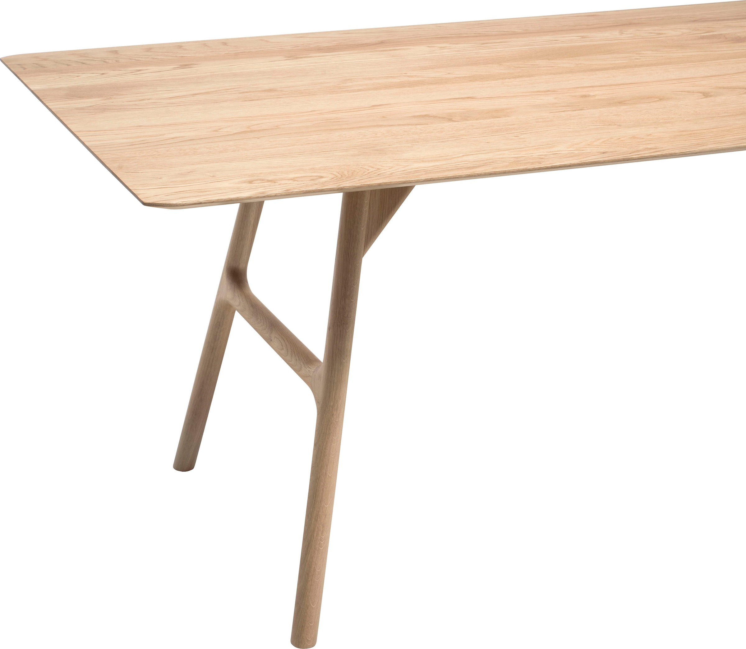 whiteoak Esstisch, extravagantes Design in hochwertiger Qualität