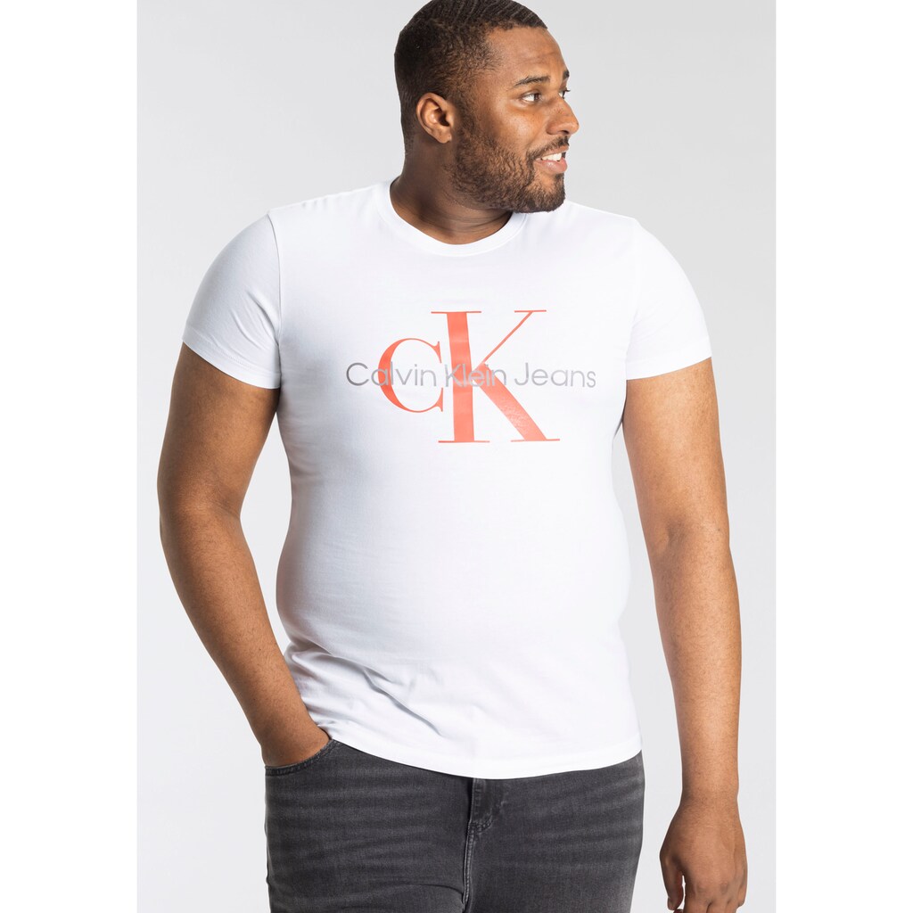 Calvin Klein Jeans Plus T-Shirt »PLUS SEASONAL MONOGRAM TEE«