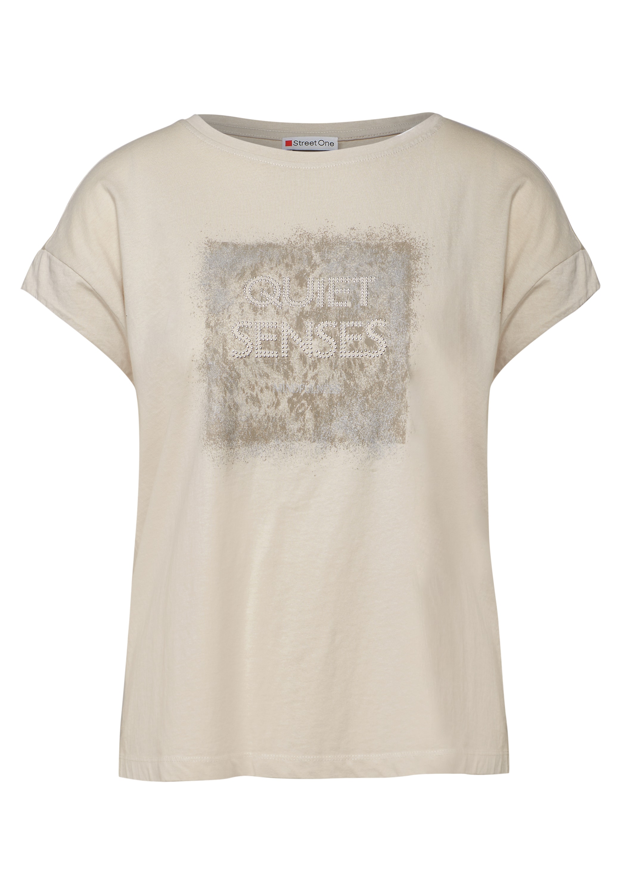 STREET ONE T-Shirt, aus reiner Baumwolle