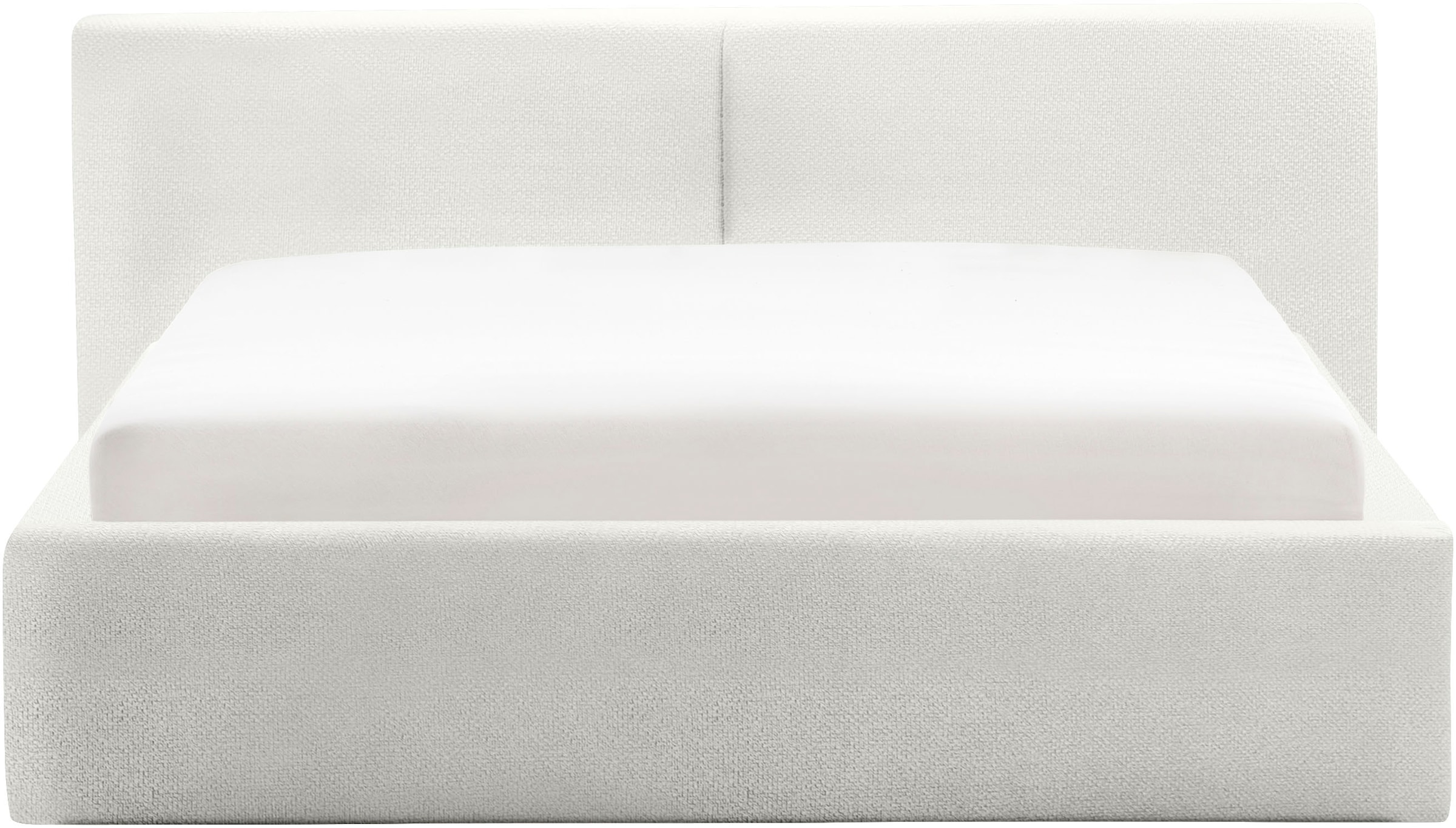 meise.möbel Polsterbett »Cube wahlweise mit Matratze und Bettkasten« extra flaches Kopfteil, erhältlich in den Breiten 140cm, 160cm & 180cm