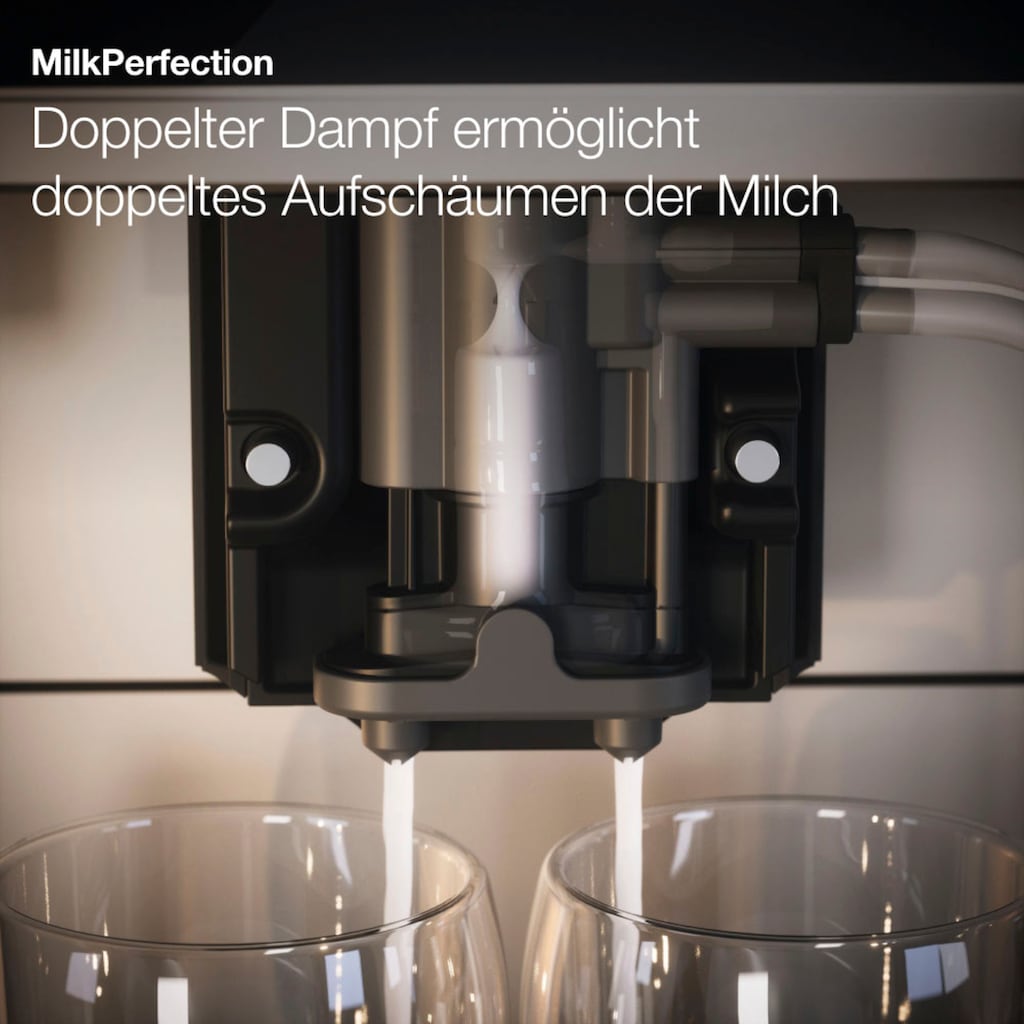 Miele Kaffeevollautomat »CM7550 CoffeePassion, inkl. Milchgefäß, Kaffeekannenfunktion«