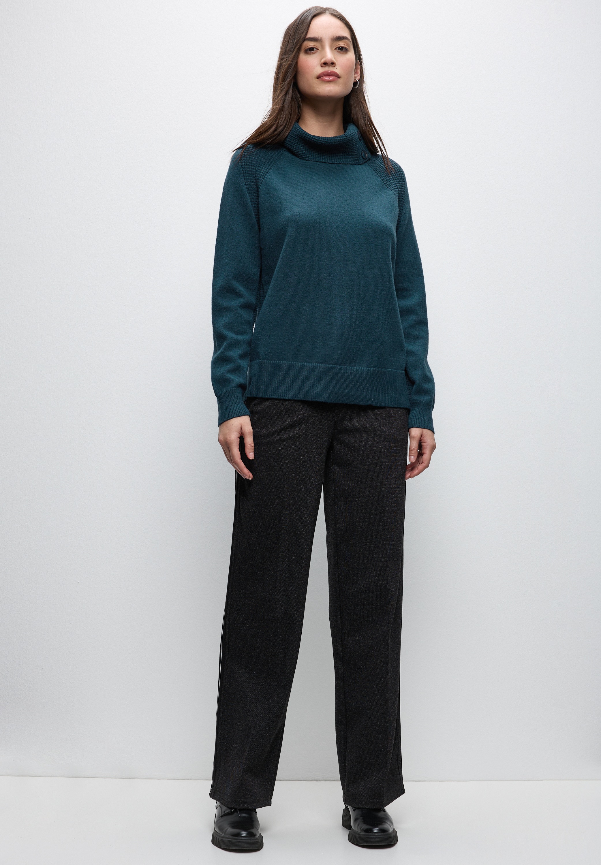 Thumbnail - STREET ONE Rollkragenpullover mit Stehkragen