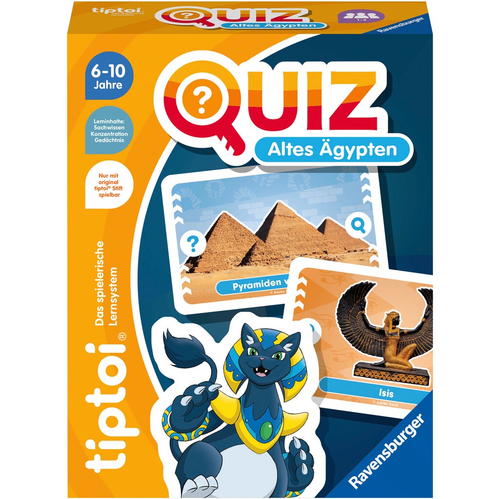 Ravensburger Spiel »tiptoi® Quiz Altes Ägypten«