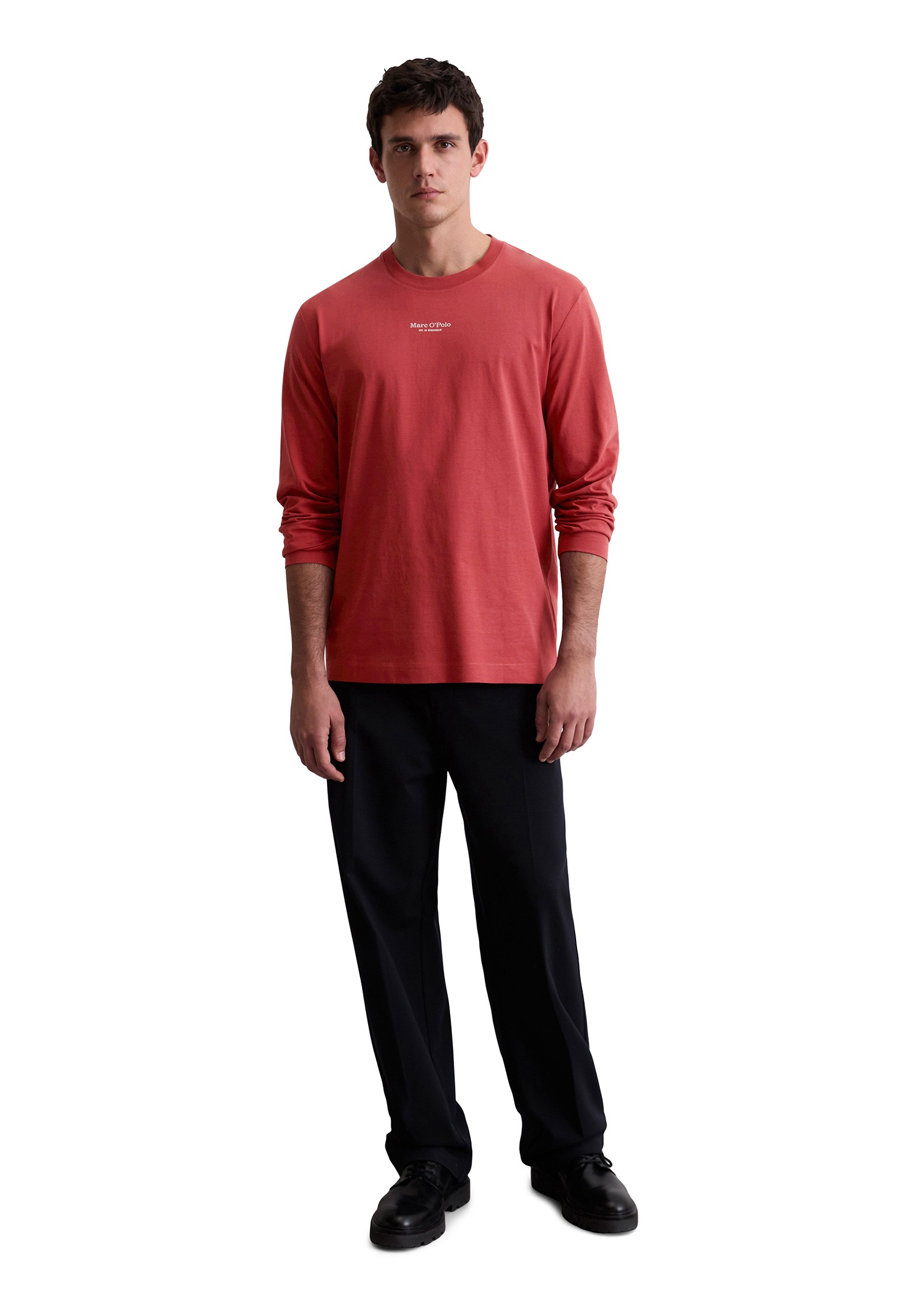Marc O'Polo Langarmshirt »aus reiner Bio-Baumwolle«