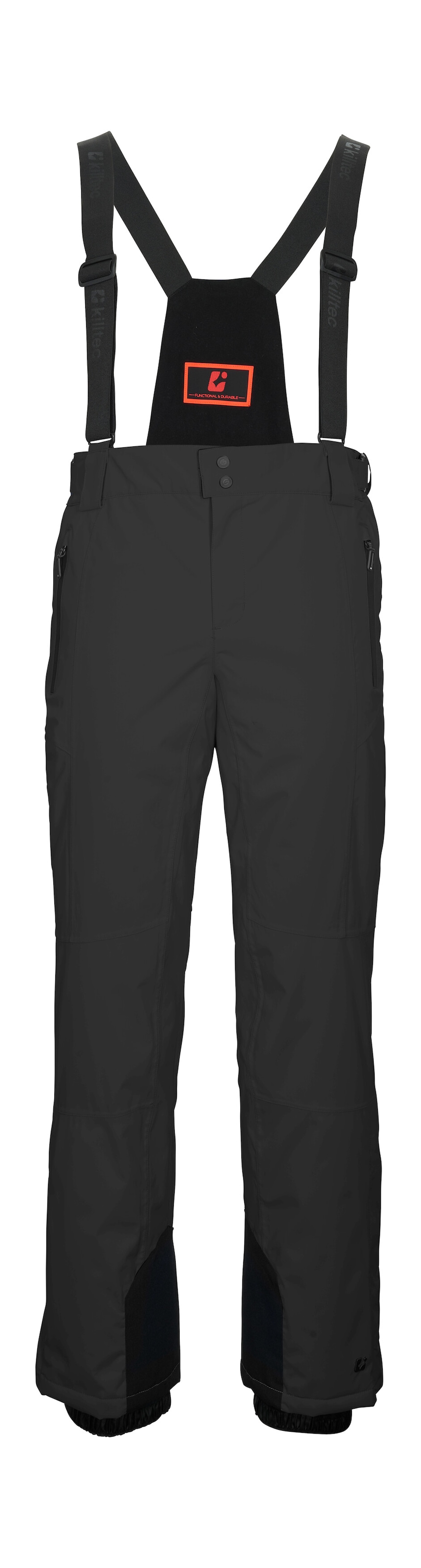 Killtec Skihose "KSW 100 MN SKI PNTS" Wind- und wasserdichte Skihose mit anpassbaren Trägern