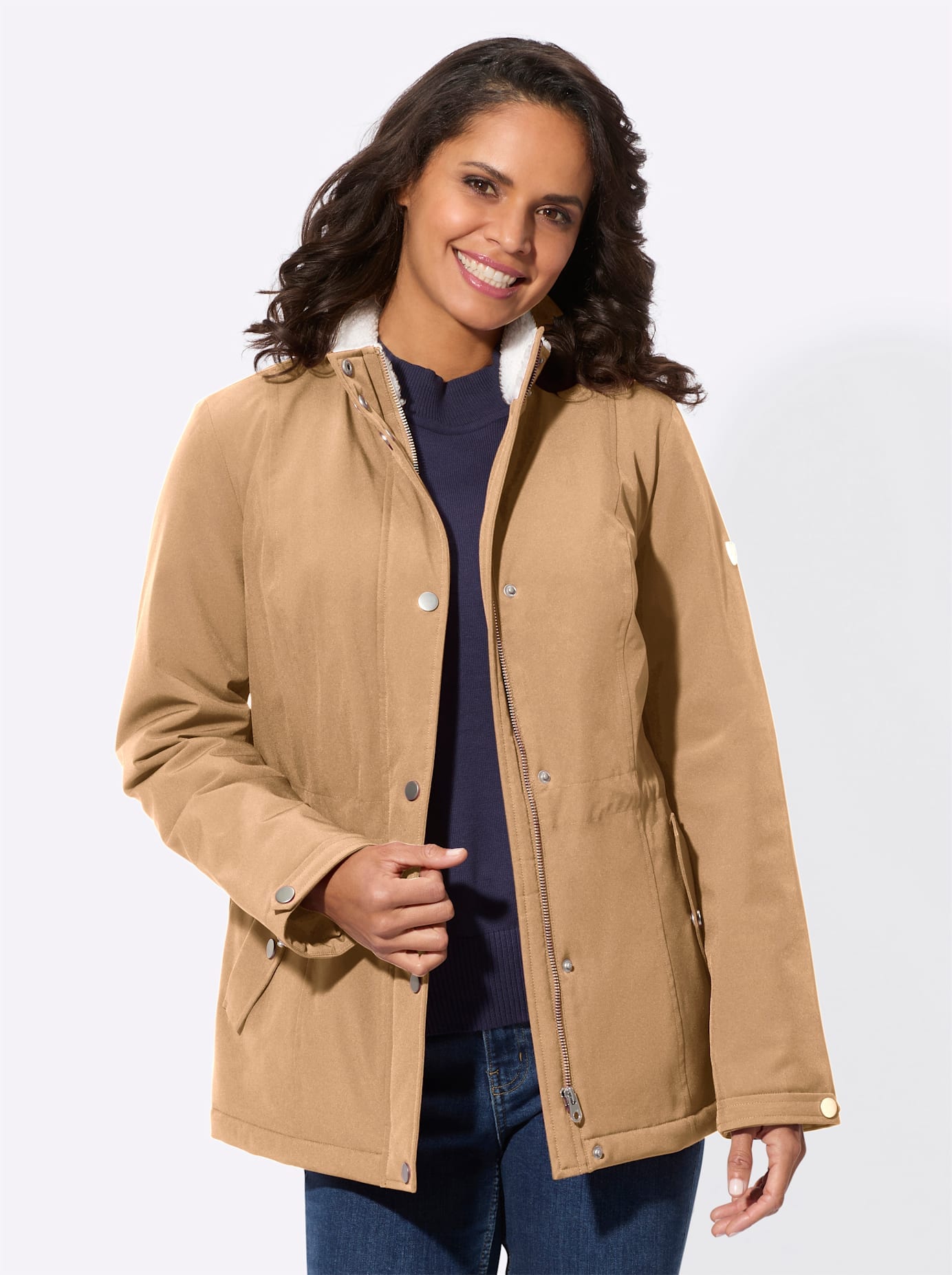 Casual Looks Softshelljacke, ohne Kapuze
