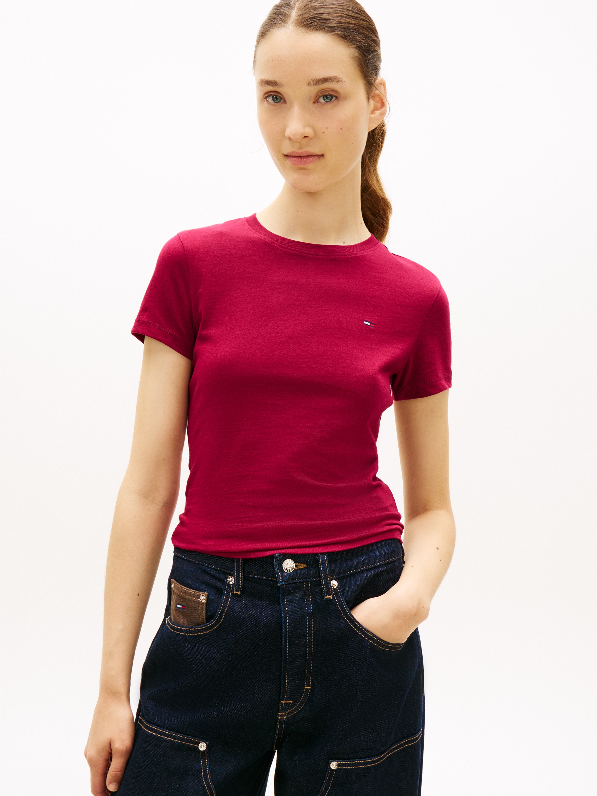 Tommy Jeans Kurzarmshirt "TJW 3PACK C-NECK TEE" Packung, 3er-Pack, 3 Stk. günstig online kaufen