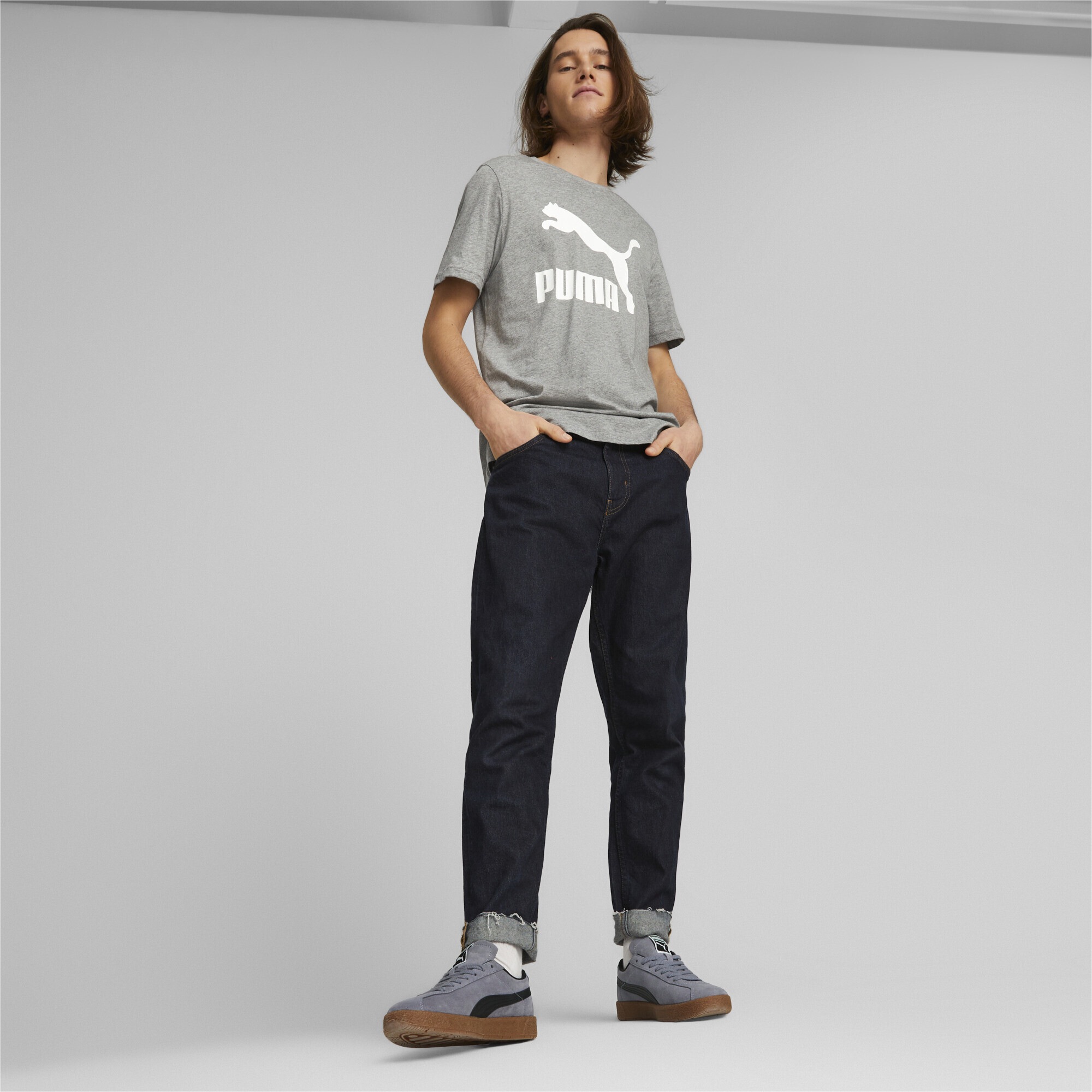 PUMA T-Shirt »Classics Logo T-Shirt Herren«