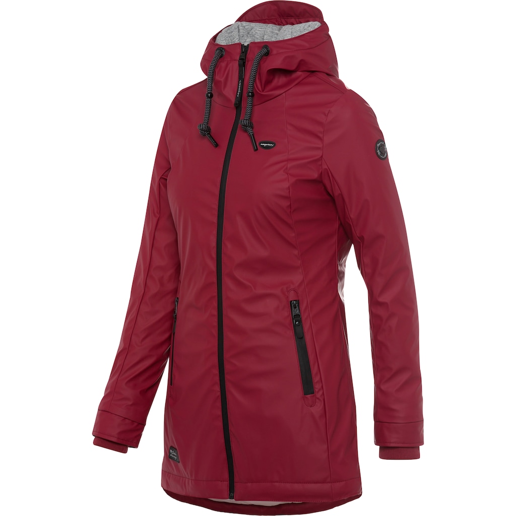 Ragwear Regenjacke »ZUZKA RAINY O«, mit Kapuze