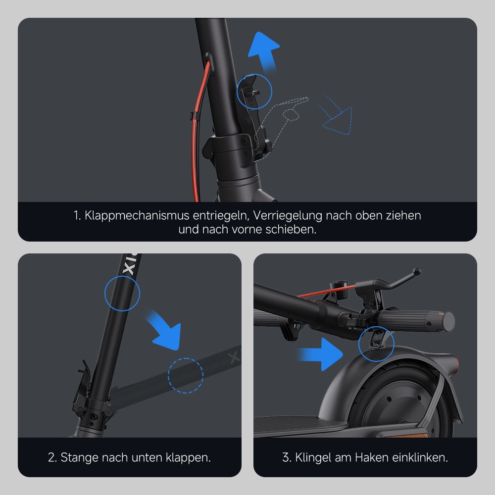 Xiaomi E-Scooter »Electric Scooter Elite«, Electric Scooter, mit Straßenzulassung, bis zu 45 km Reichweite