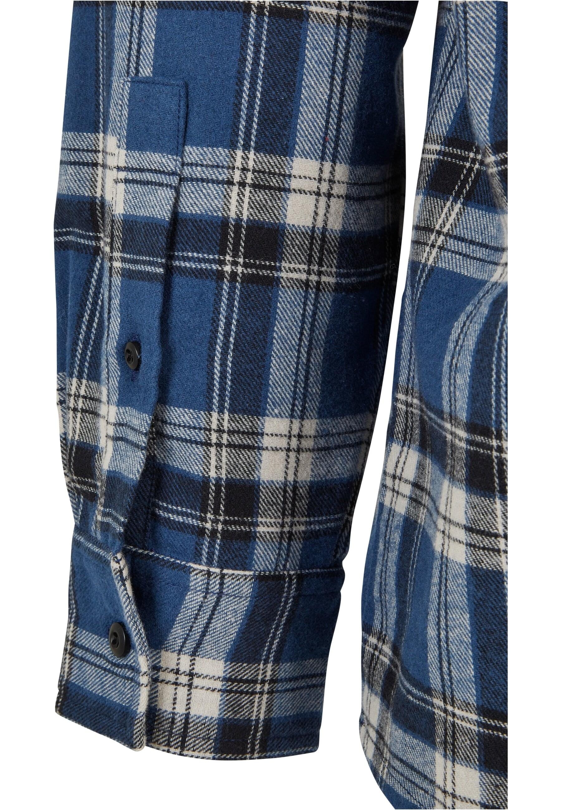 URBAN CLASSICS Langarmhemd »Urban Classics Herren Lake Check Shirt«, (1 tlg.)