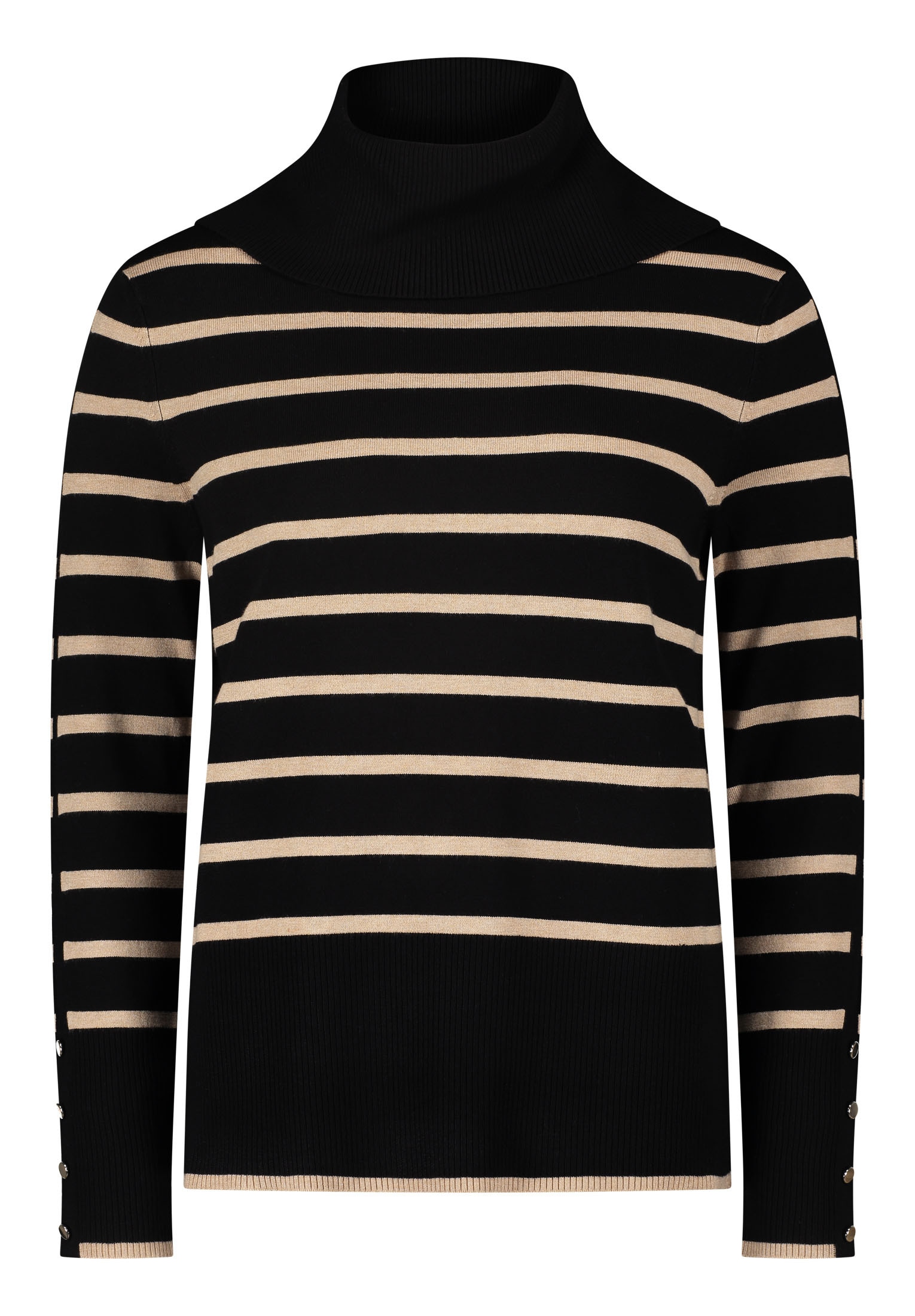 Betty Barclay Strickpullover »Betty Barclay Damen Feinstrickpullover mit Kragen«, (1 tlg.), Knöpfe