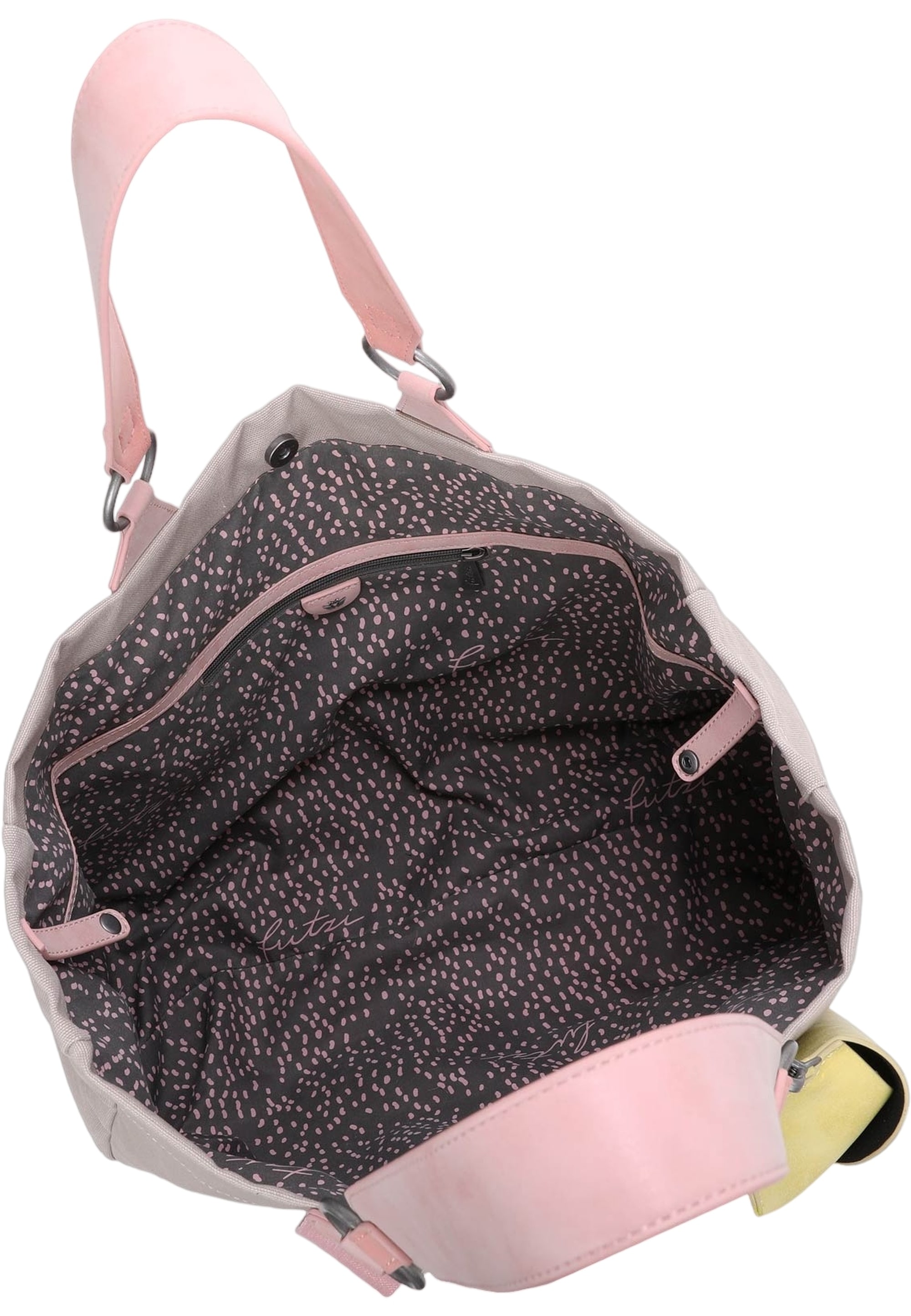 Fritzi aus Preußen Henkeltasche »Izzy«, aus veganen Materialien