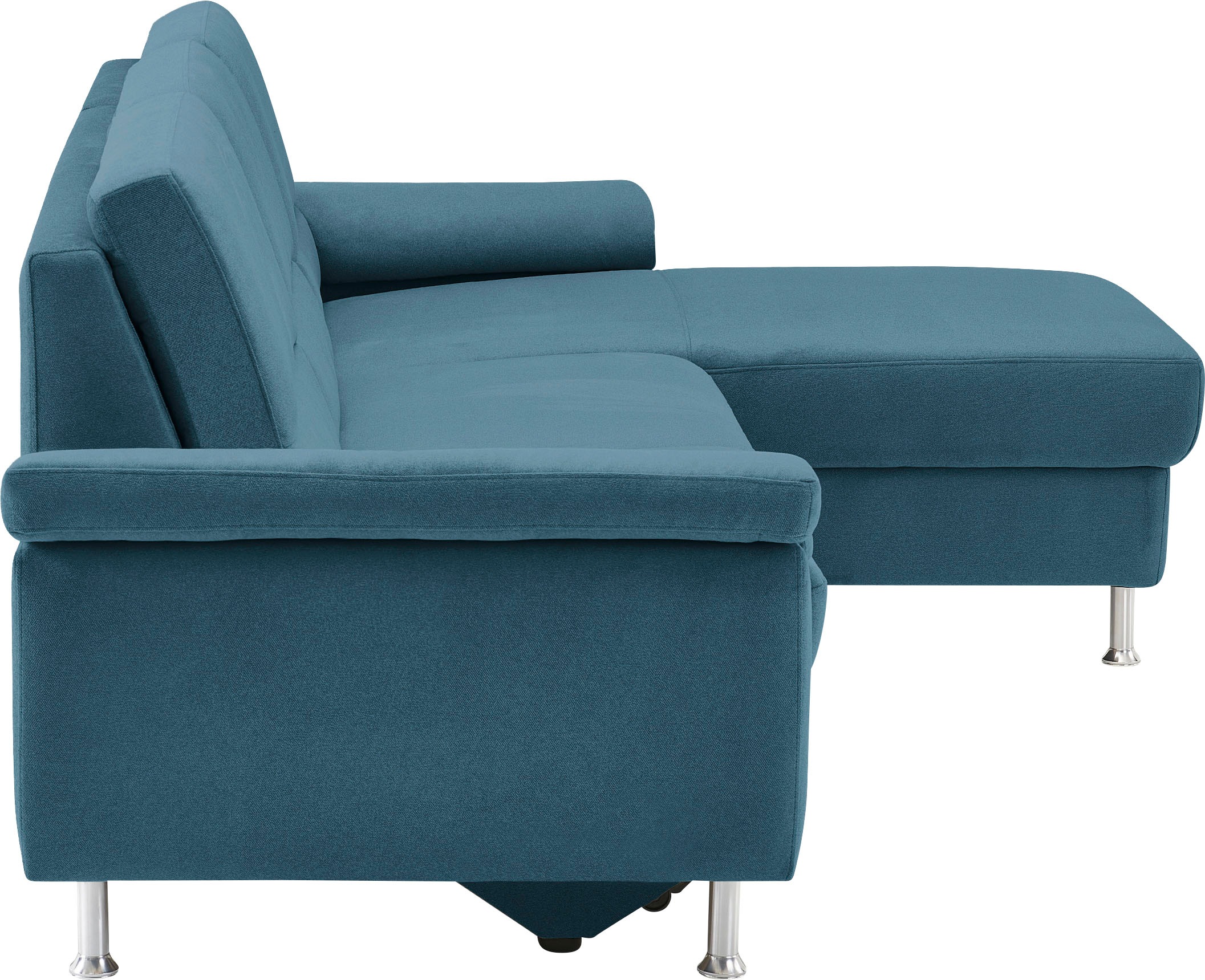 CALIZZA INTERIORS Ecksofa »Onyx L-Form«, Recamiere links oder rechts, wahlweise mit Bettfunktion, Breite 270 cm