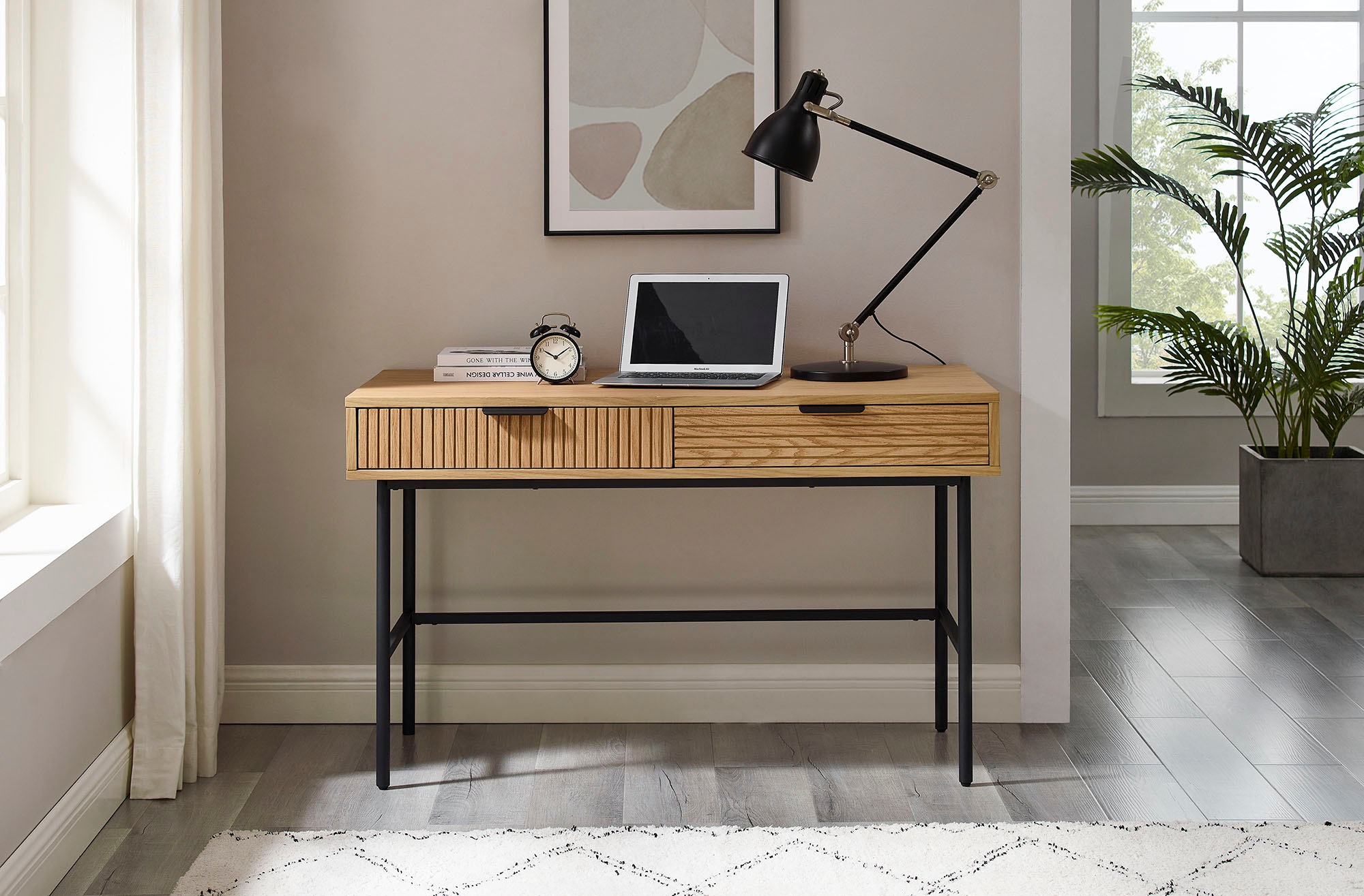 SalesFever Schreibtisch "Visby Design-Schreibtisch für effizientes Arbeiten günstig online kaufen
